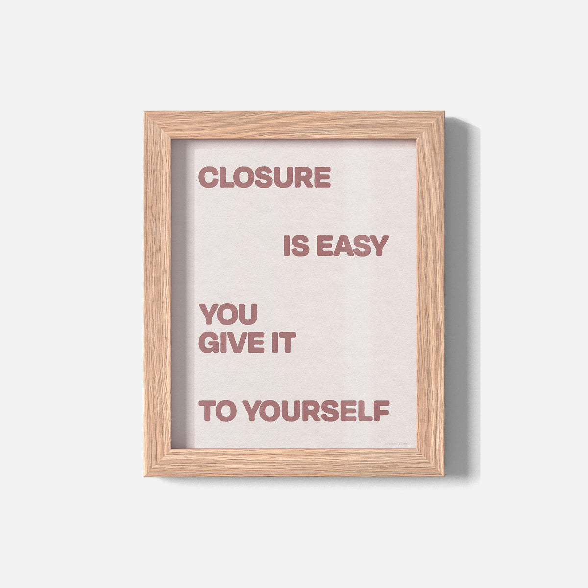 CLOSURE PRINT