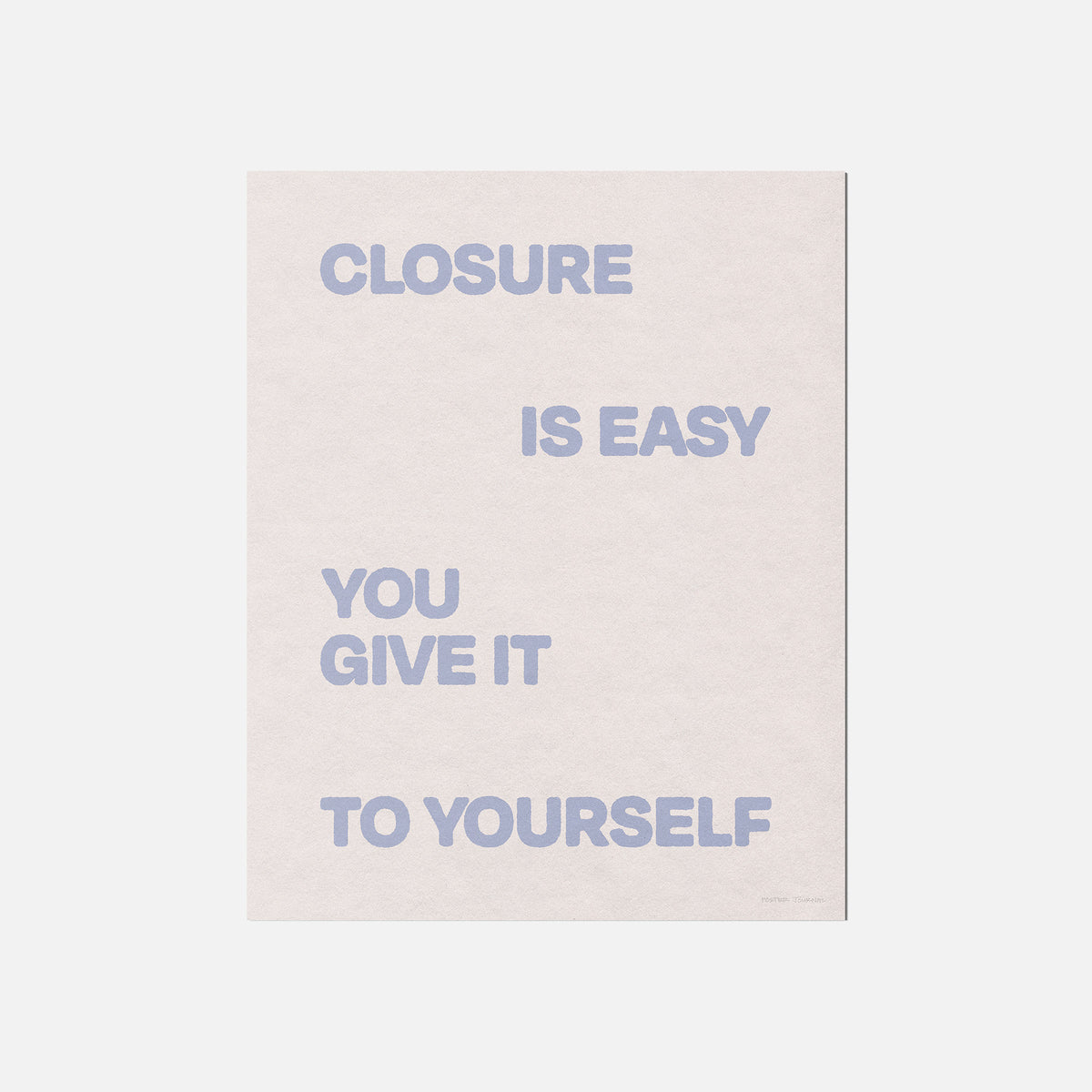CLOSURE PRINT
