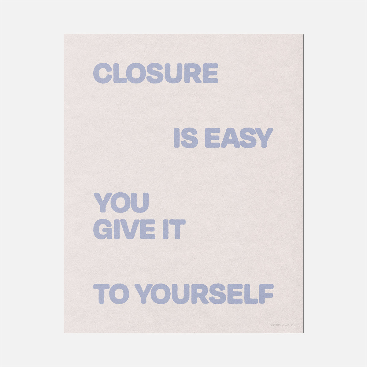 CLOSURE PRINT