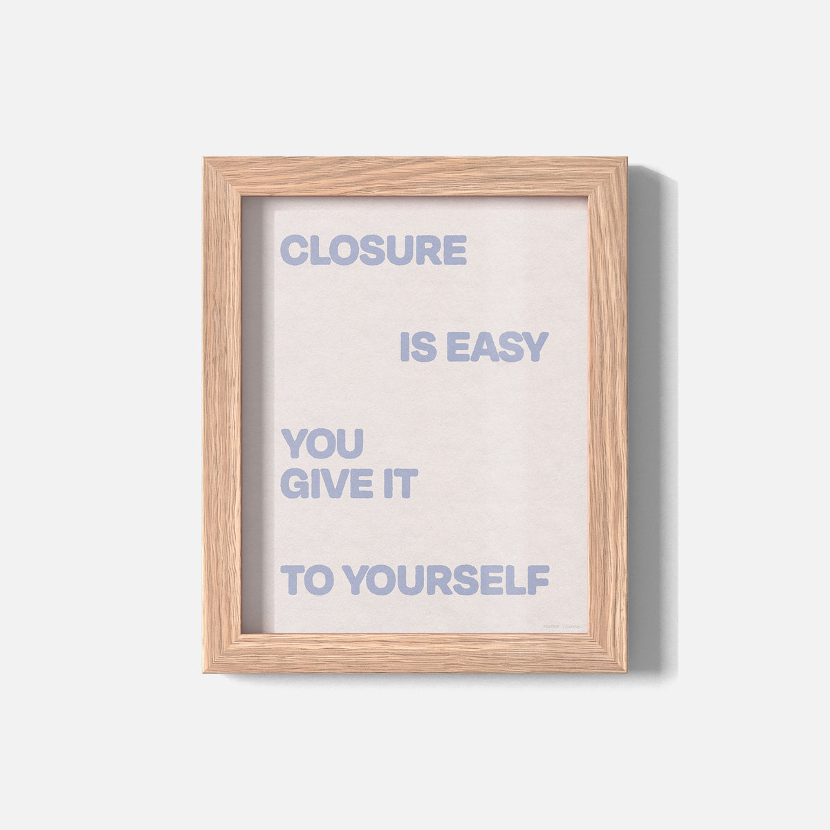 CLOSURE PRINT