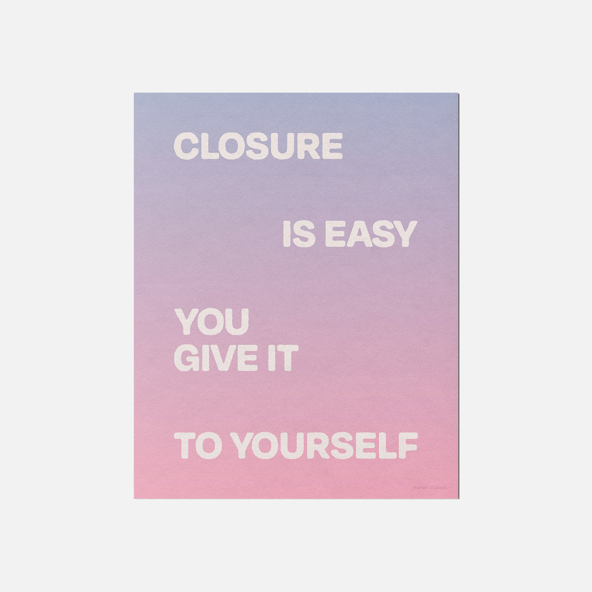 CLOSURE PRINT