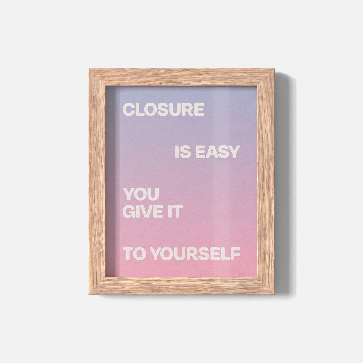 CLOSURE PRINT