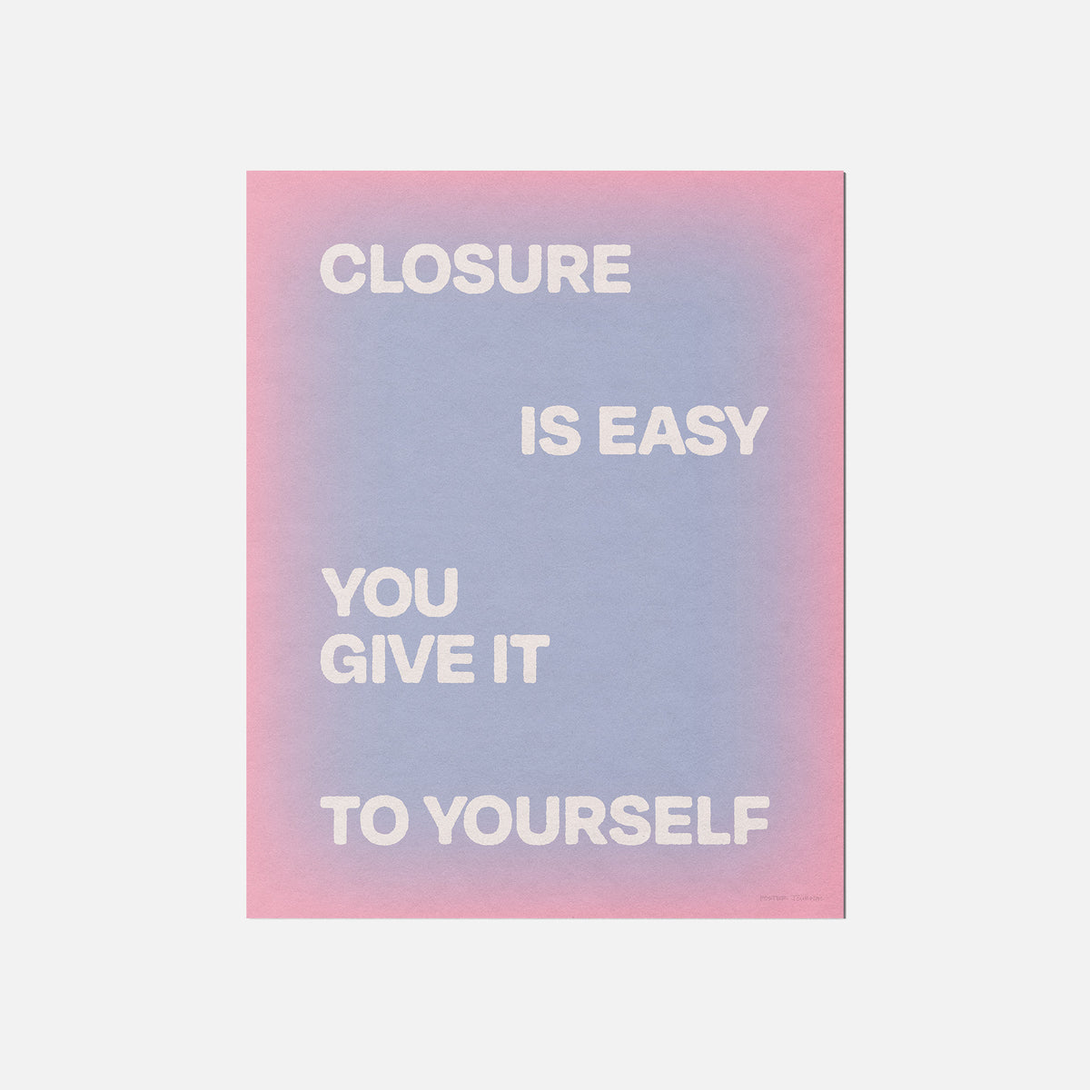 CLOSURE PRINT