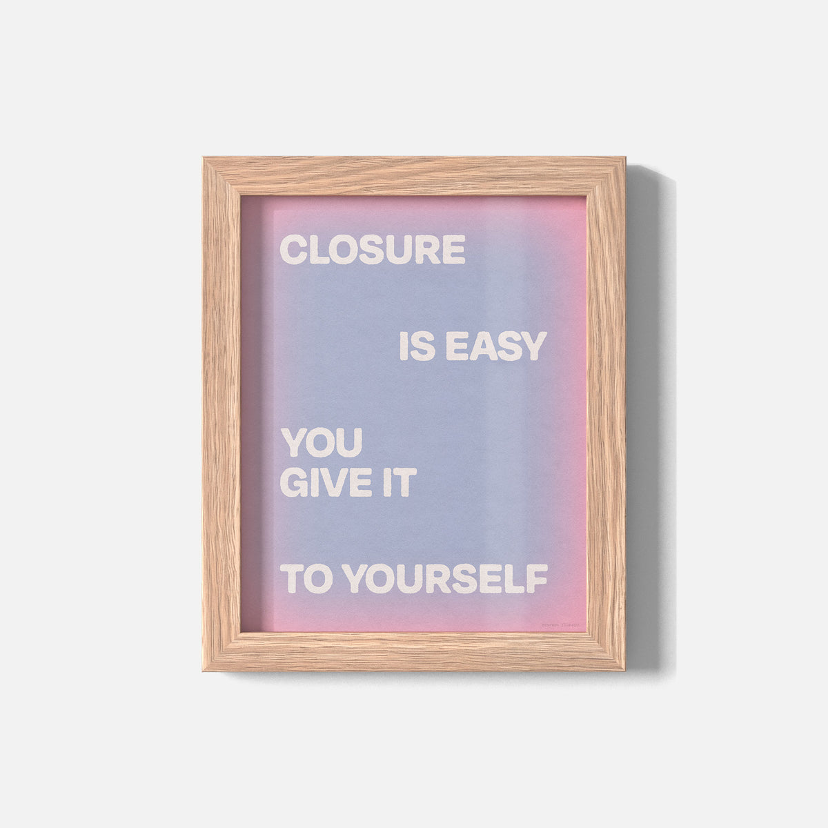 CLOSURE PRINT