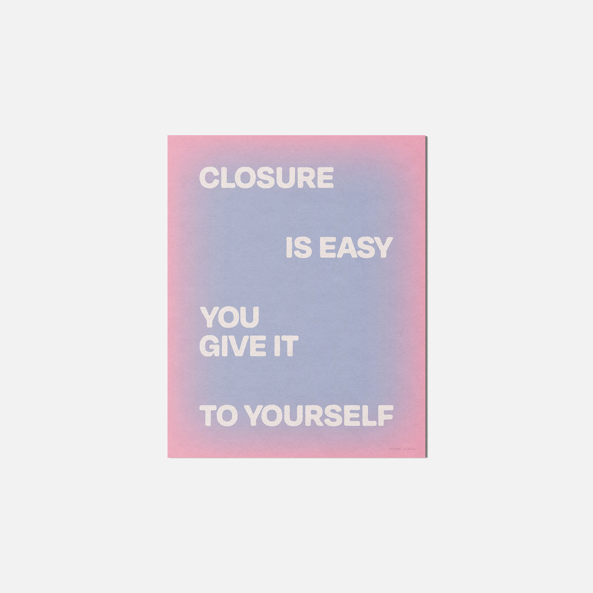 CLOSURE PRINT