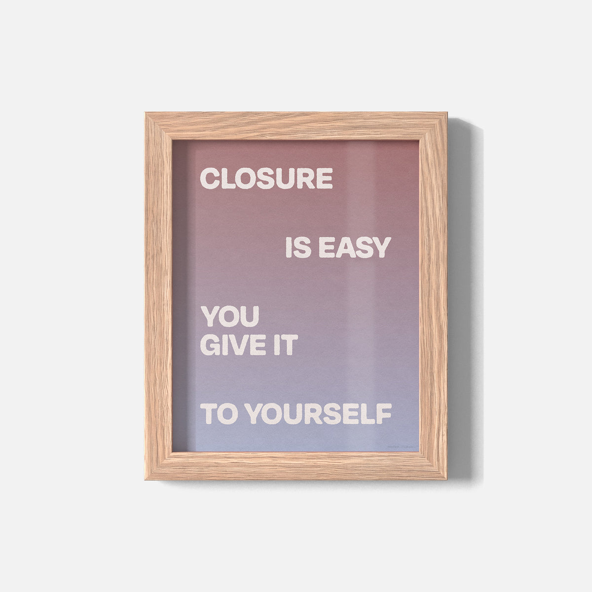 CLOSURE PRINT