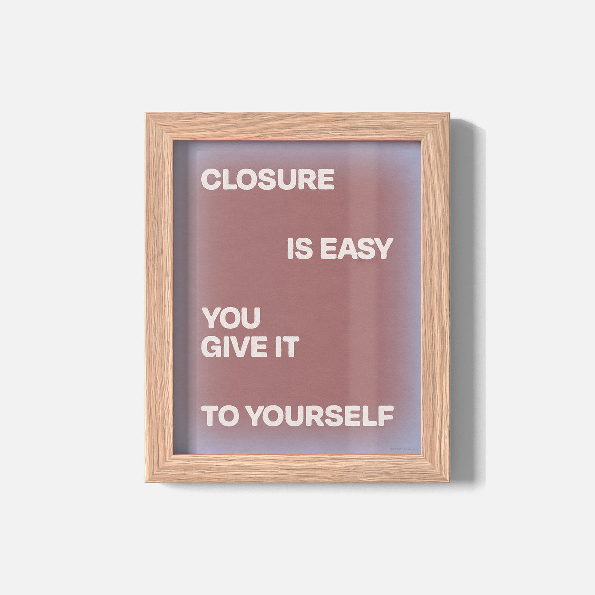 CLOSURE PRINT