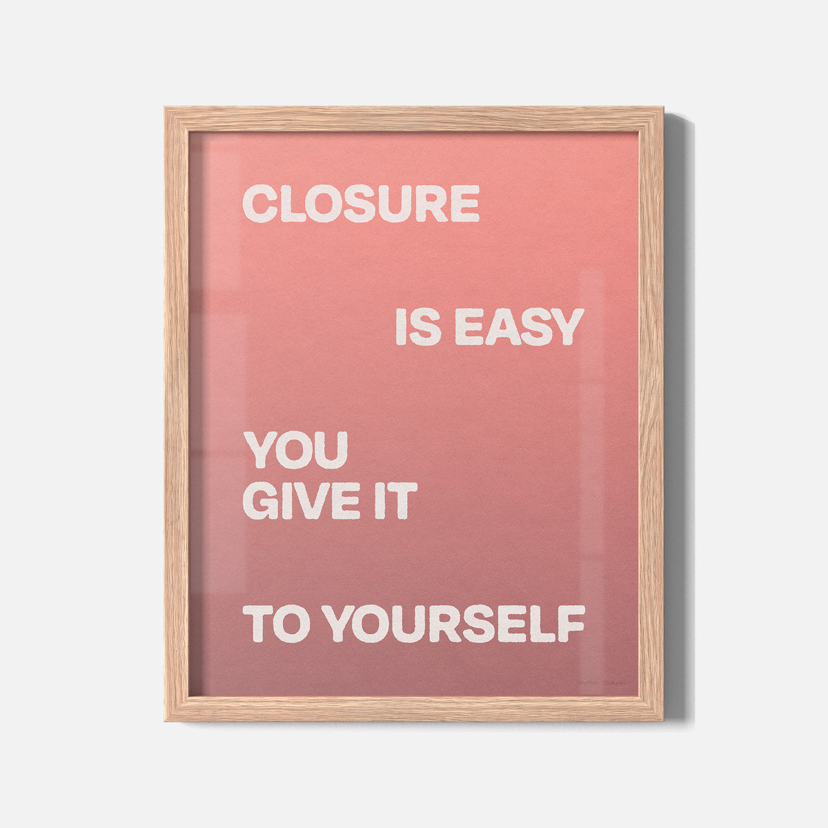 CLOSURE PRINT