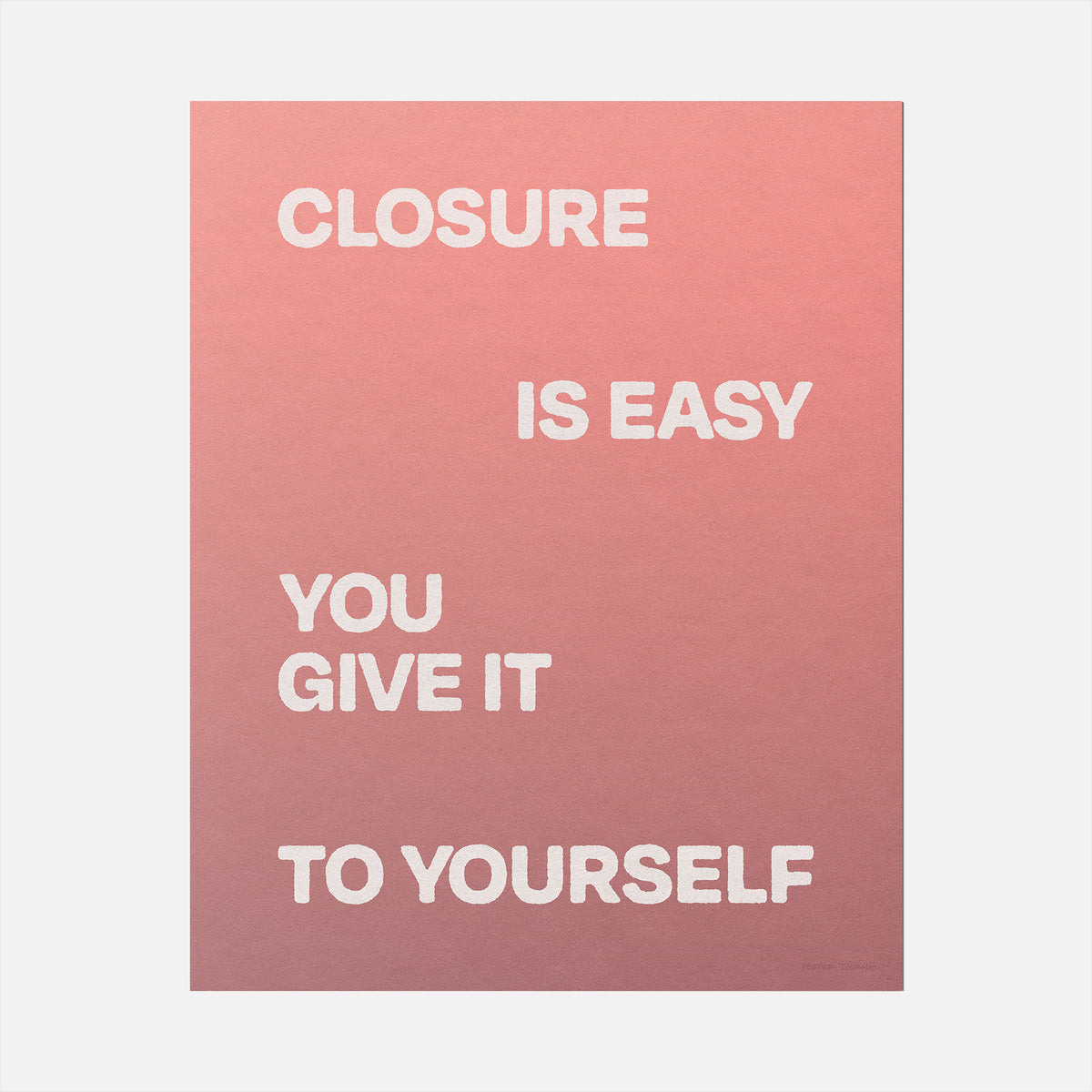 CLOSURE PRINT