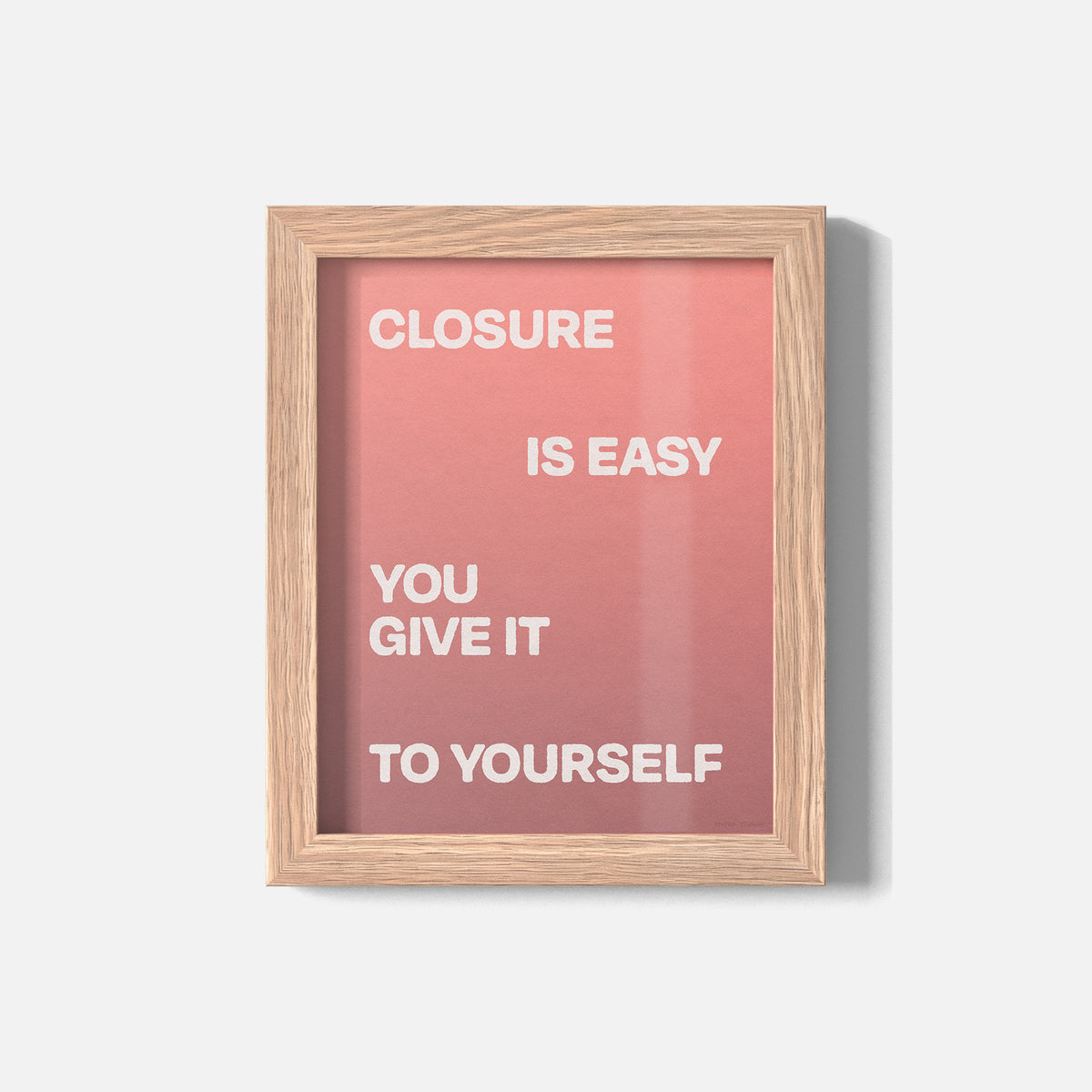 CLOSURE PRINT