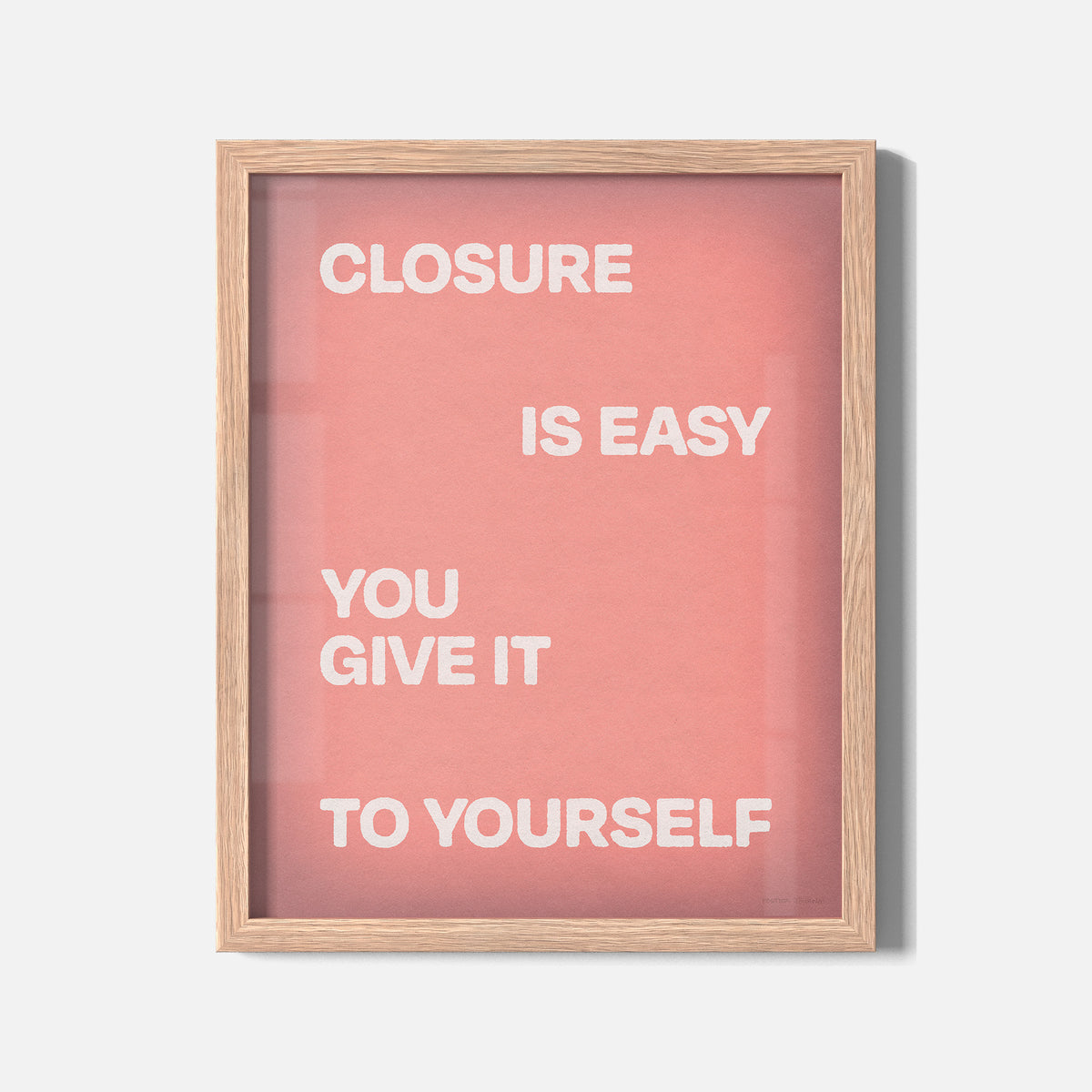 CLOSURE PRINT