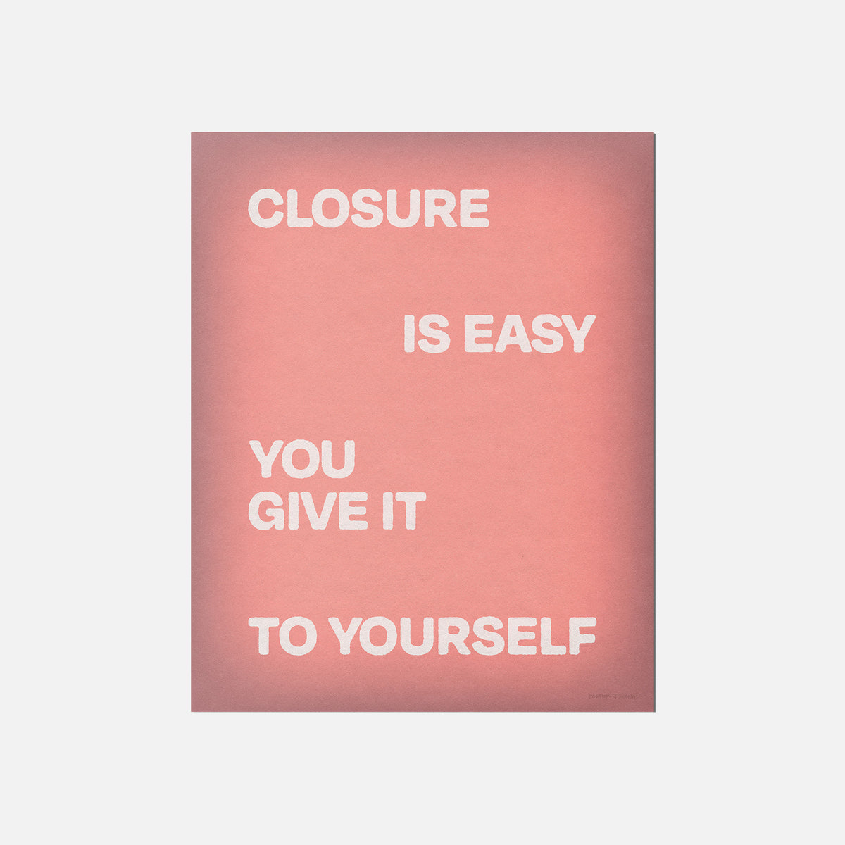 CLOSURE PRINT