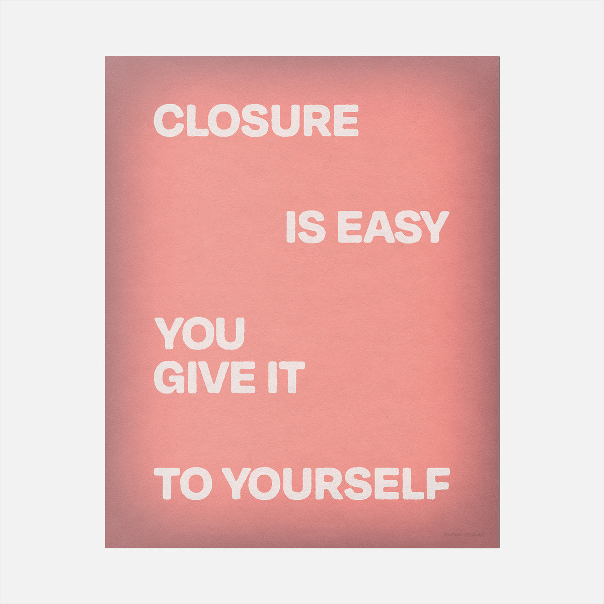CLOSURE PRINT