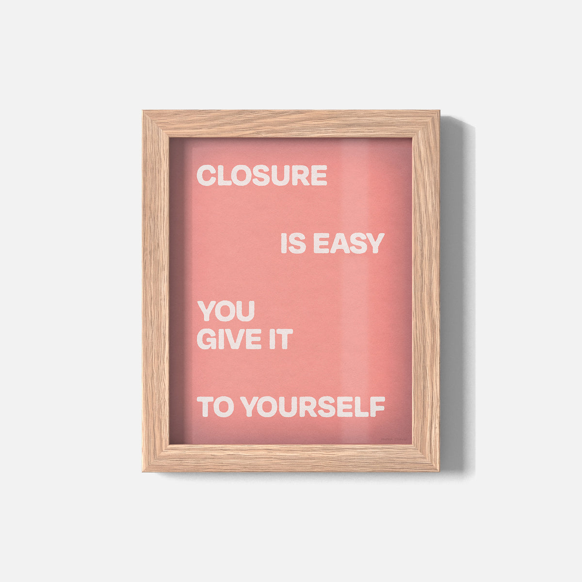 CLOSURE PRINT