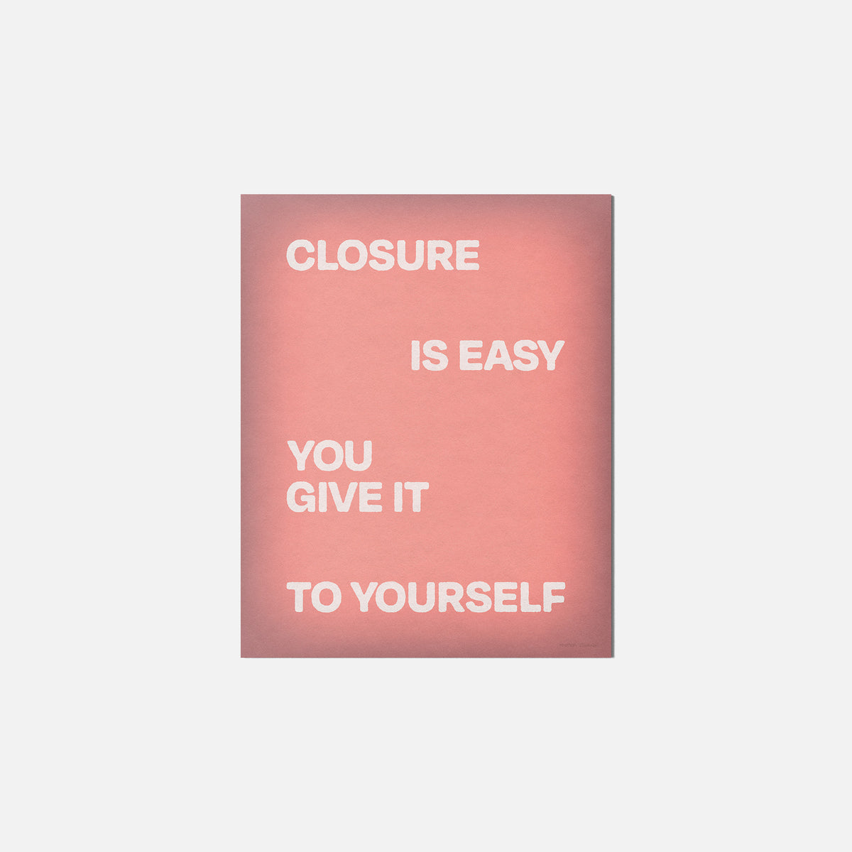 CLOSURE PRINT