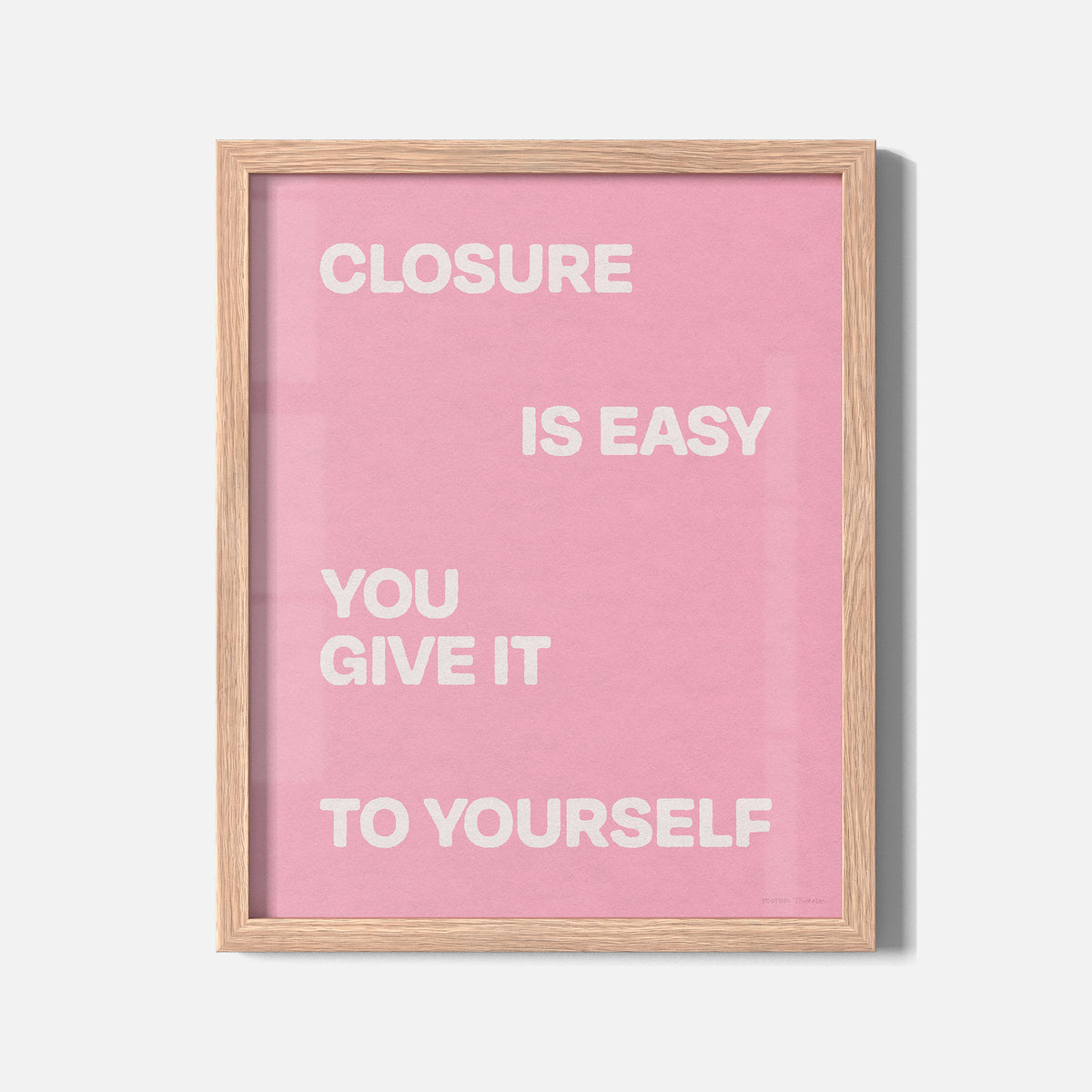CLOSURE PRINT