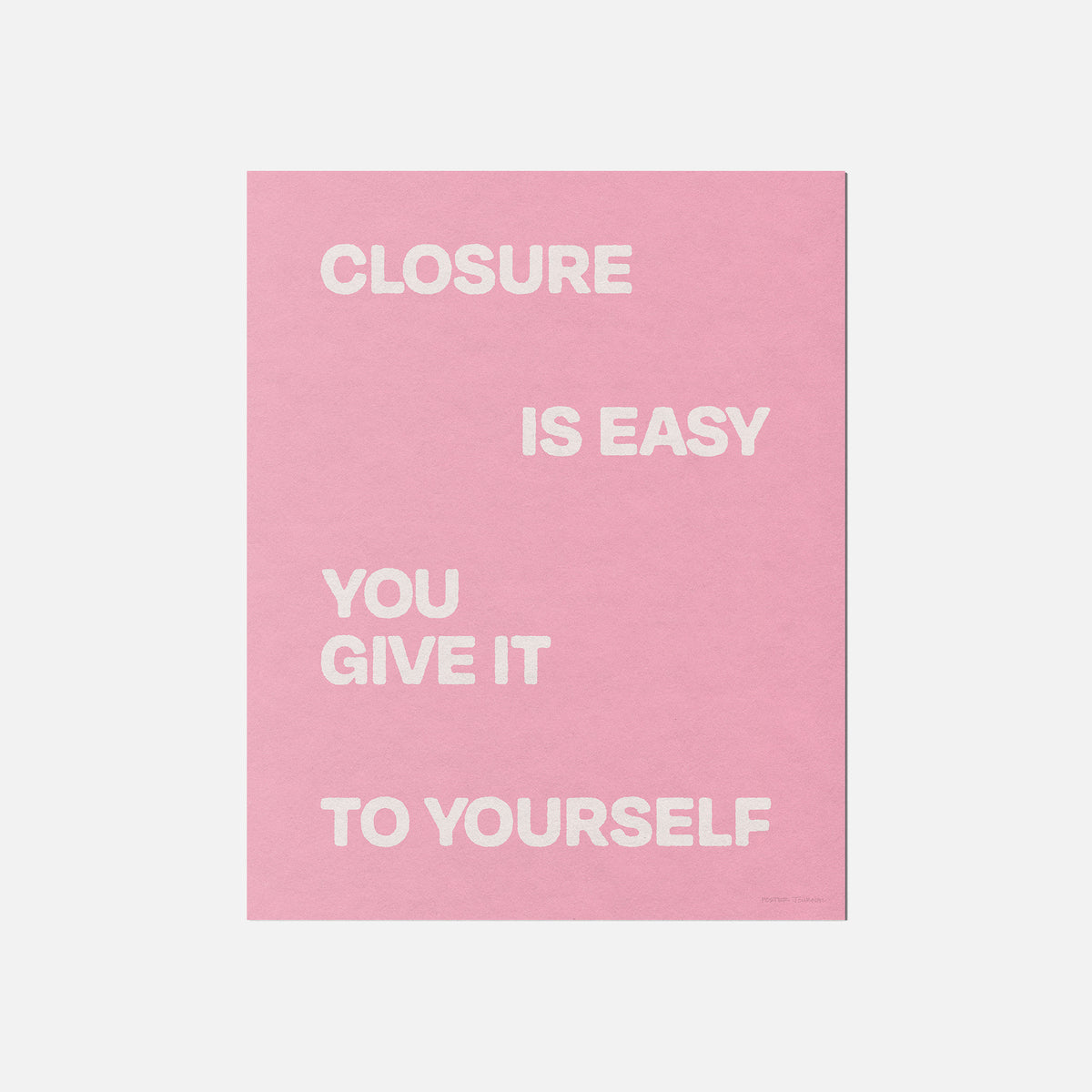 CLOSURE PRINT