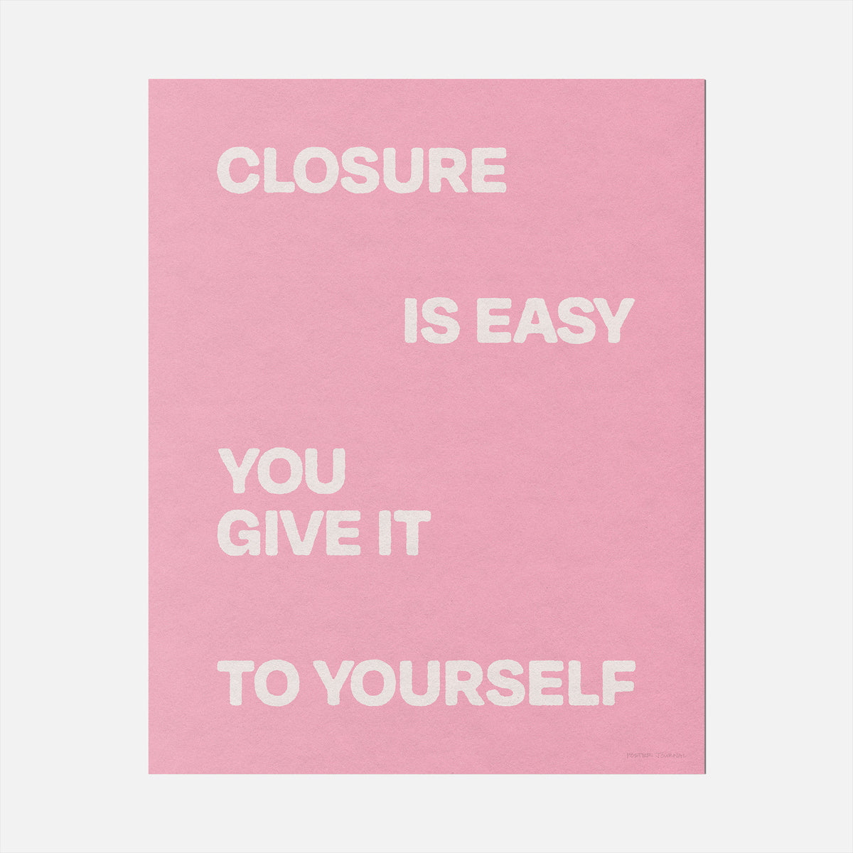 CLOSURE PRINT