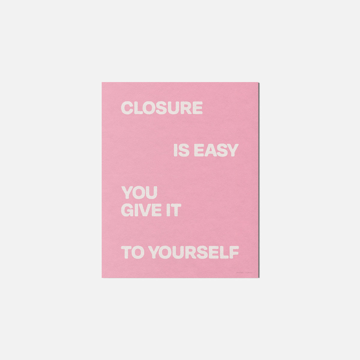 CLOSURE PRINT
