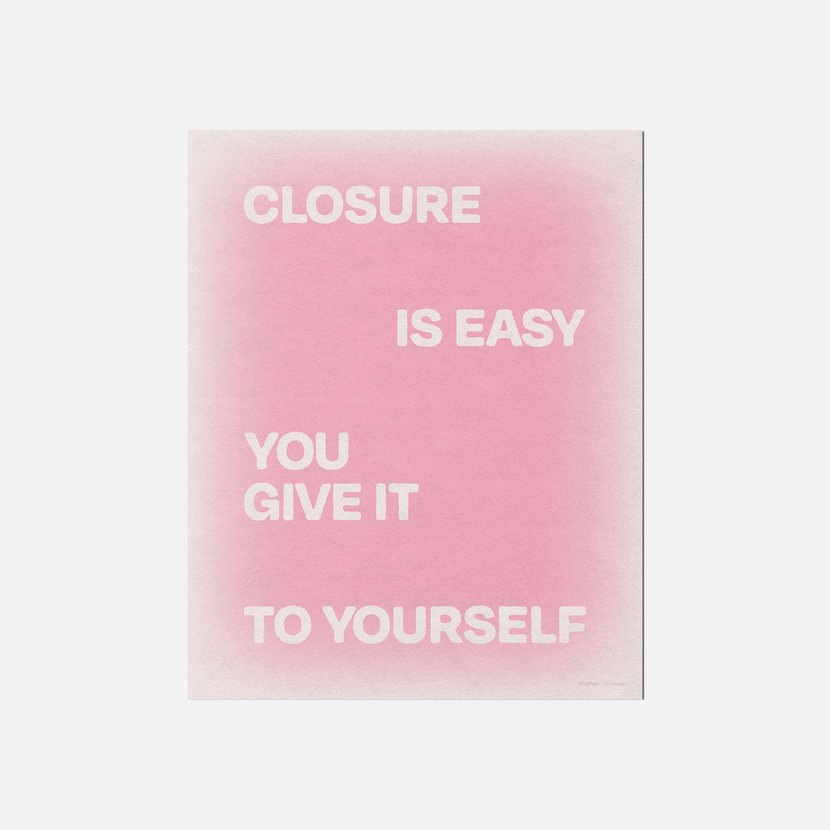 CLOSURE PRINT