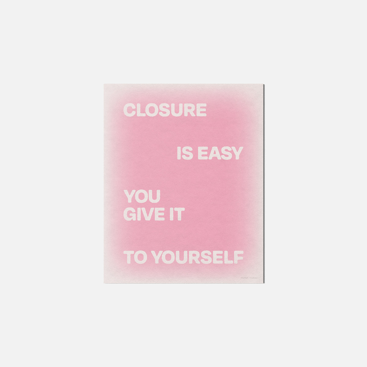 CLOSURE PRINT