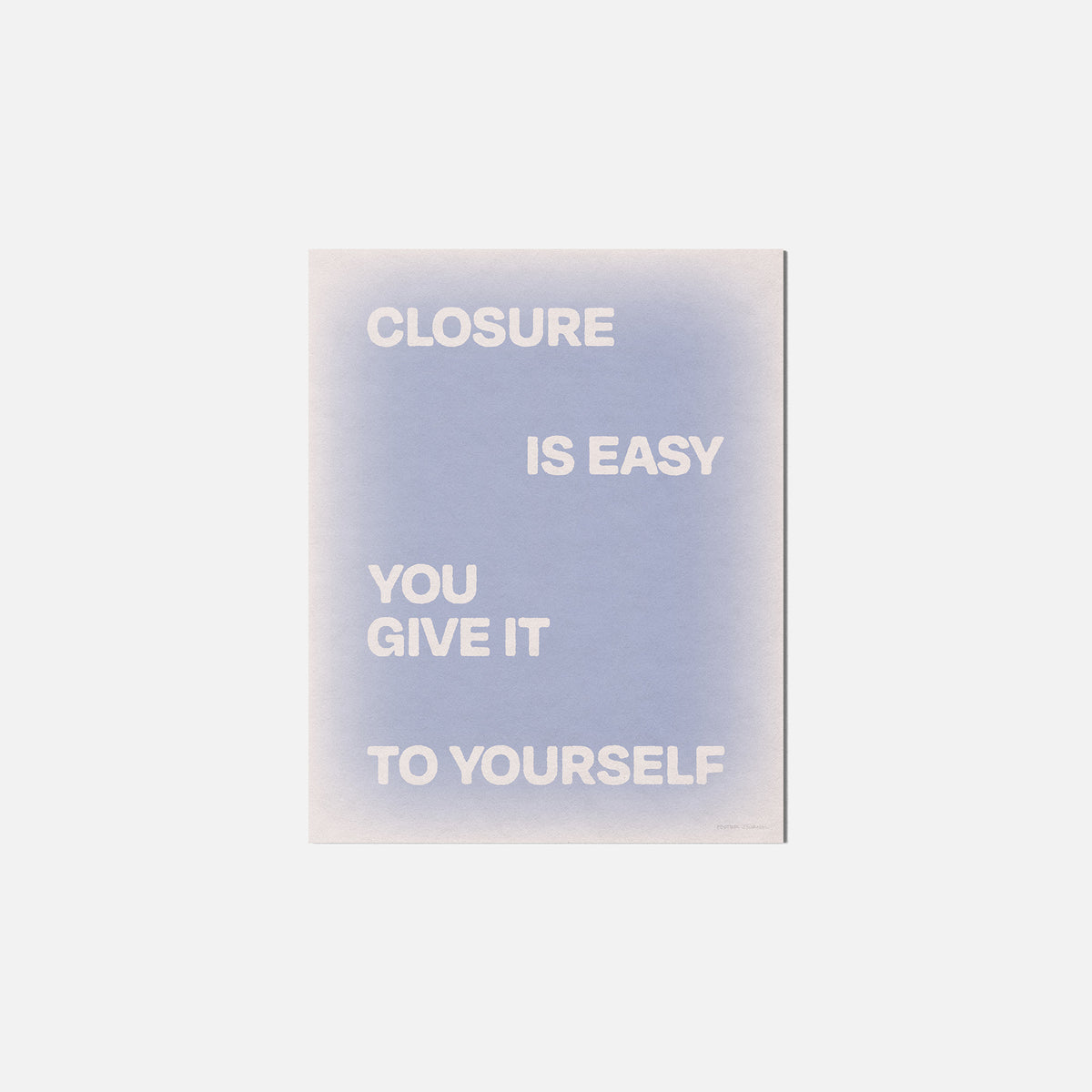 CLOSURE PRINT
