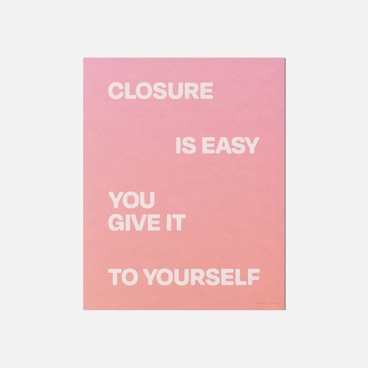 CLOSURE PRINT