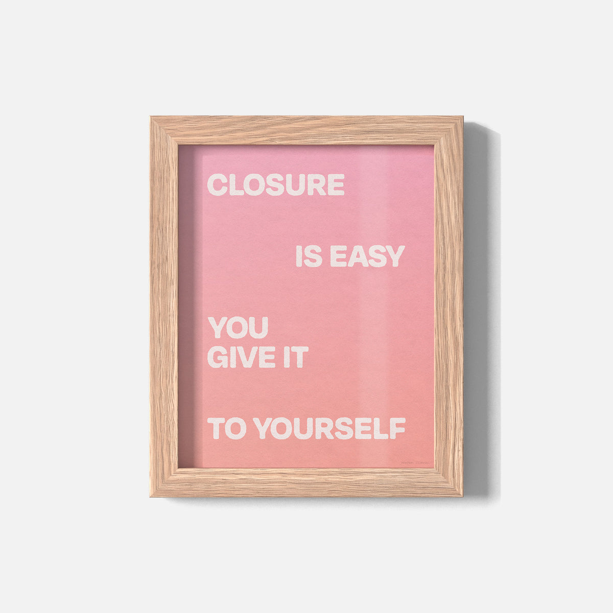 CLOSURE PRINT