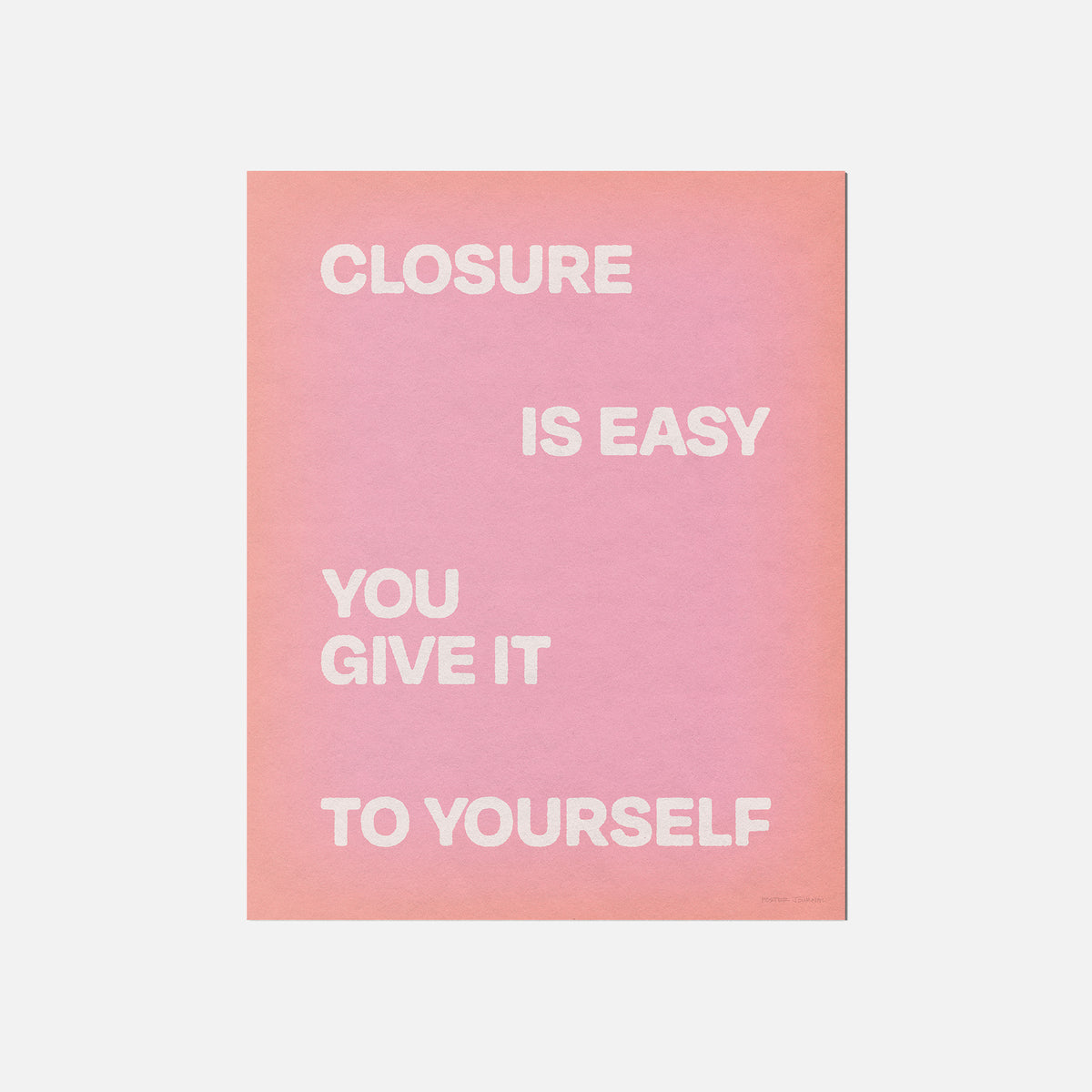 CLOSURE PRINT