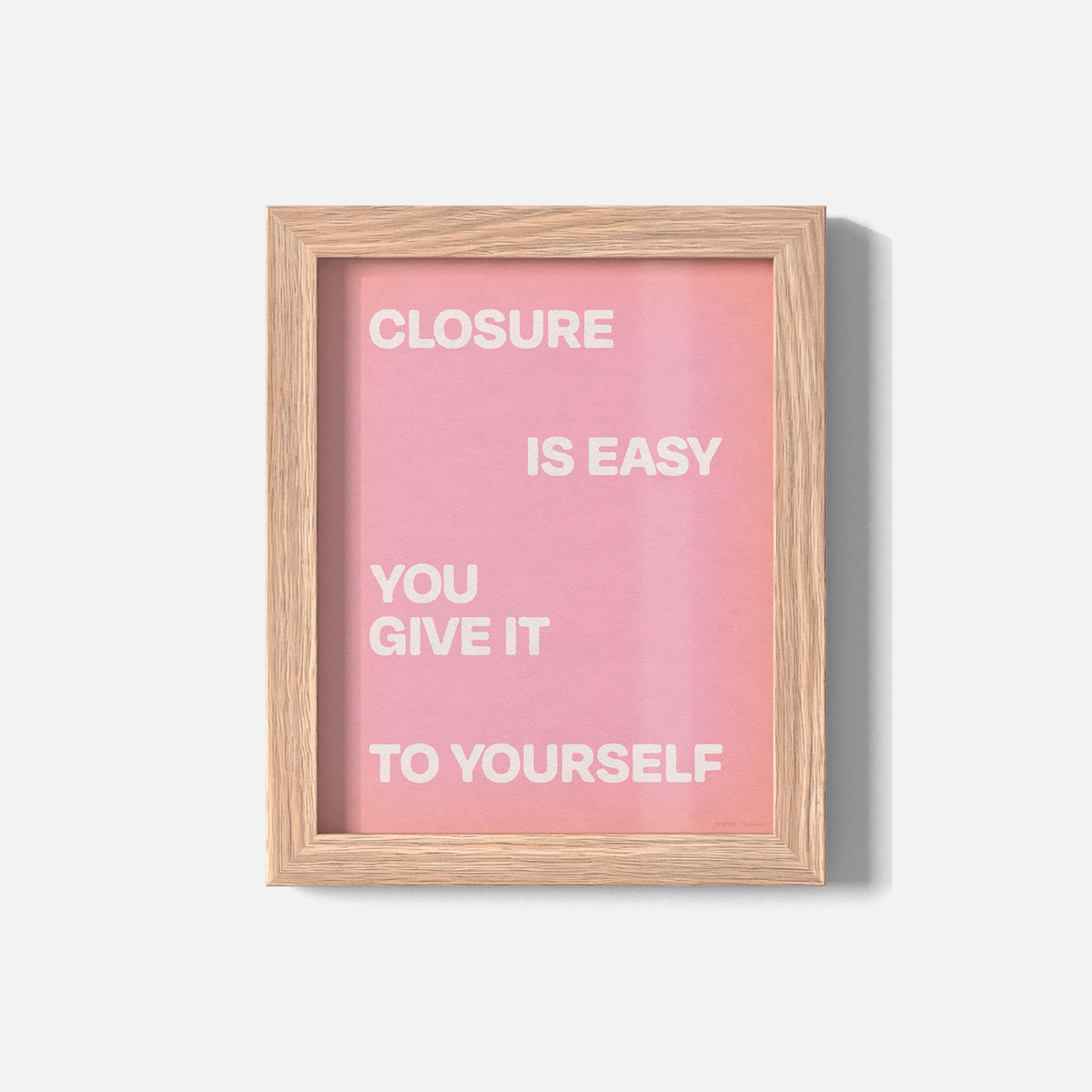 CLOSURE PRINT