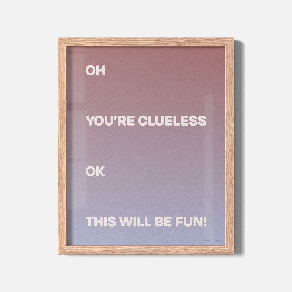 CLUELESS PRINT