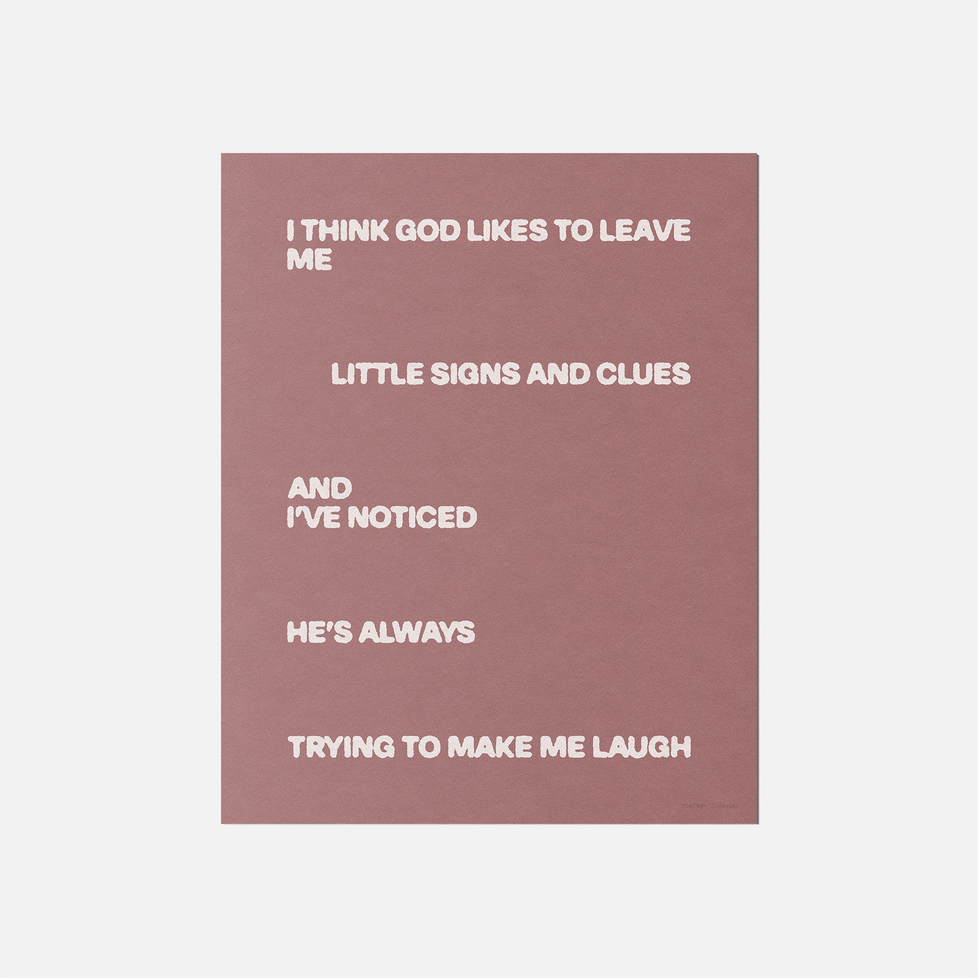 CLUES PRINT