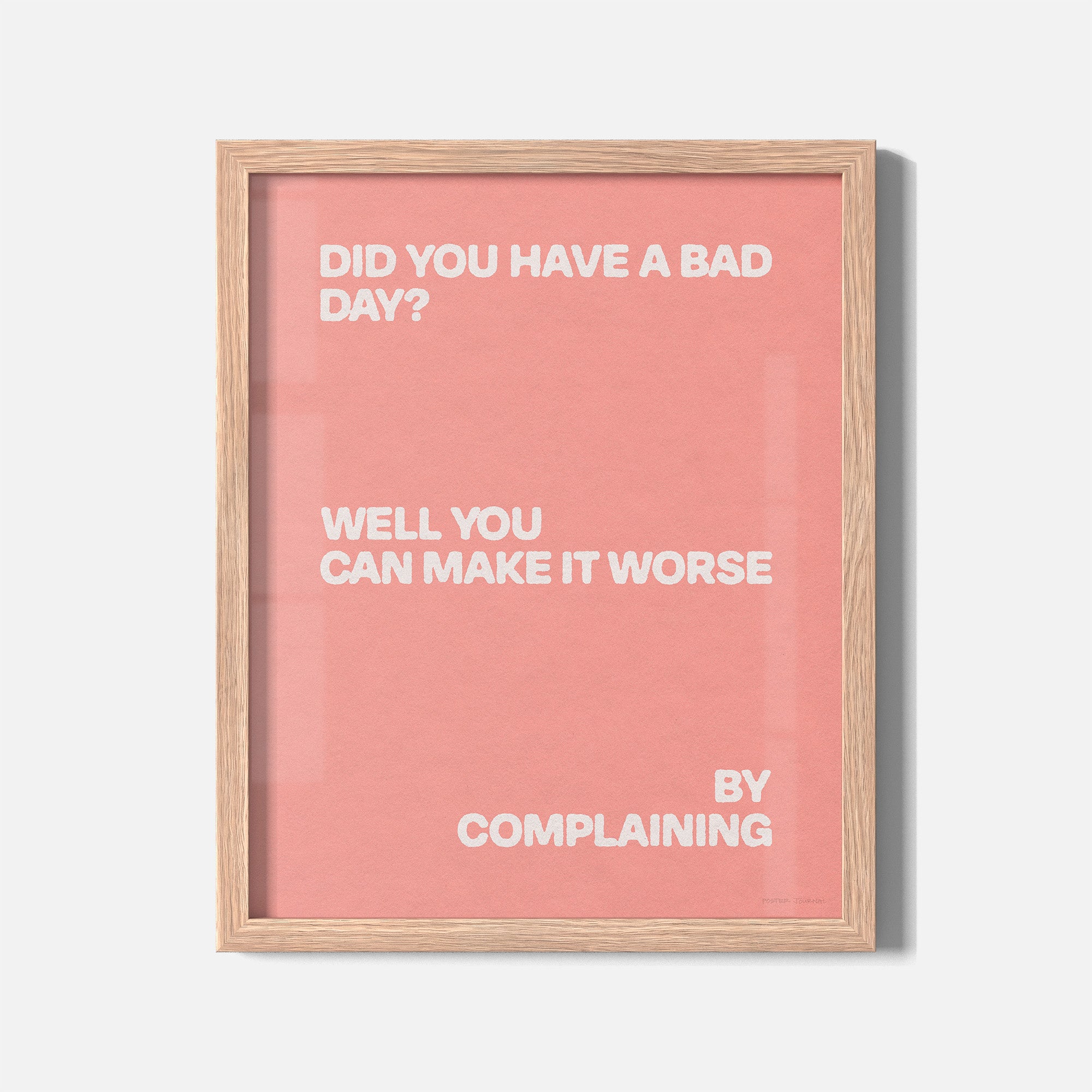 COMPLAINING PRINT