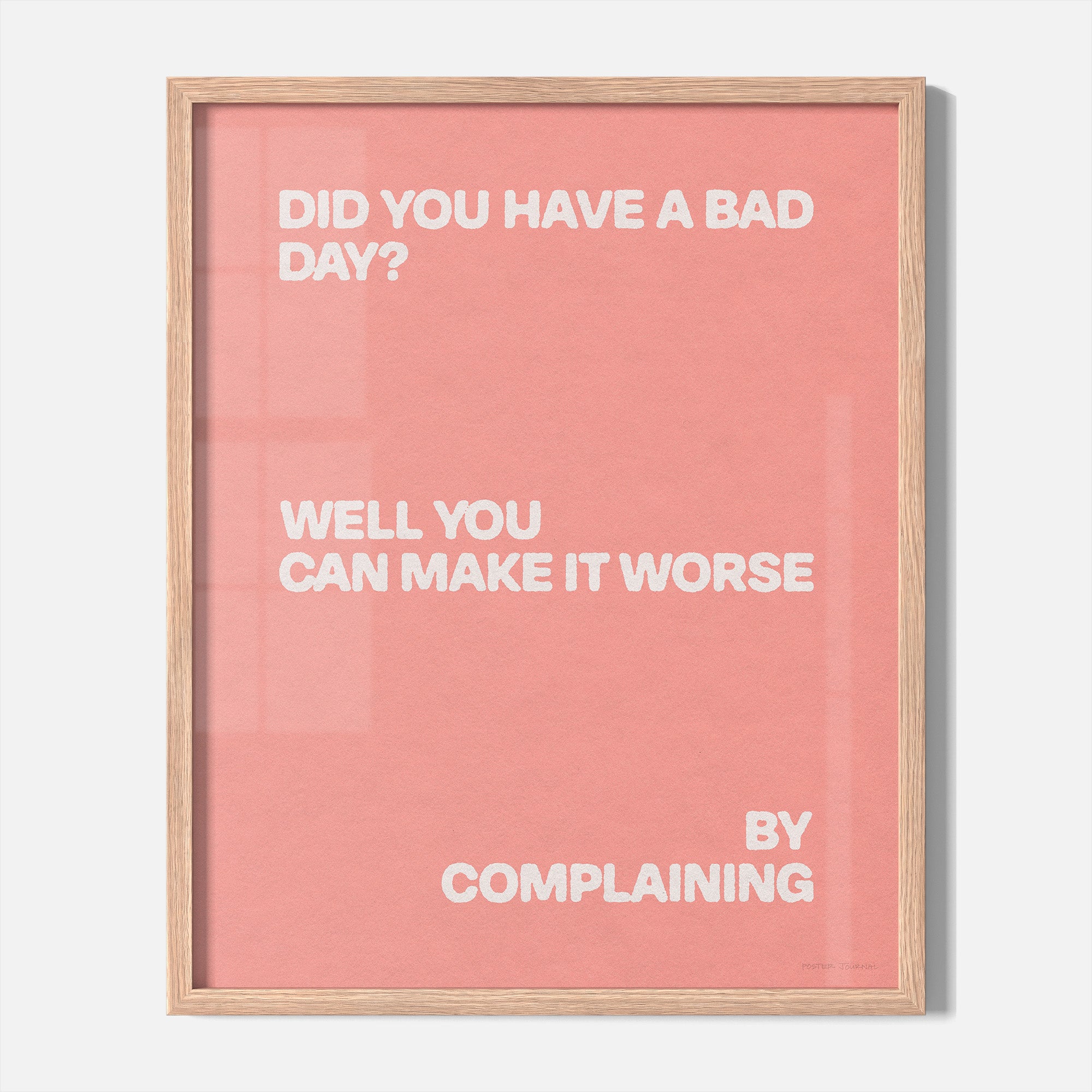COMPLAINING PRINT