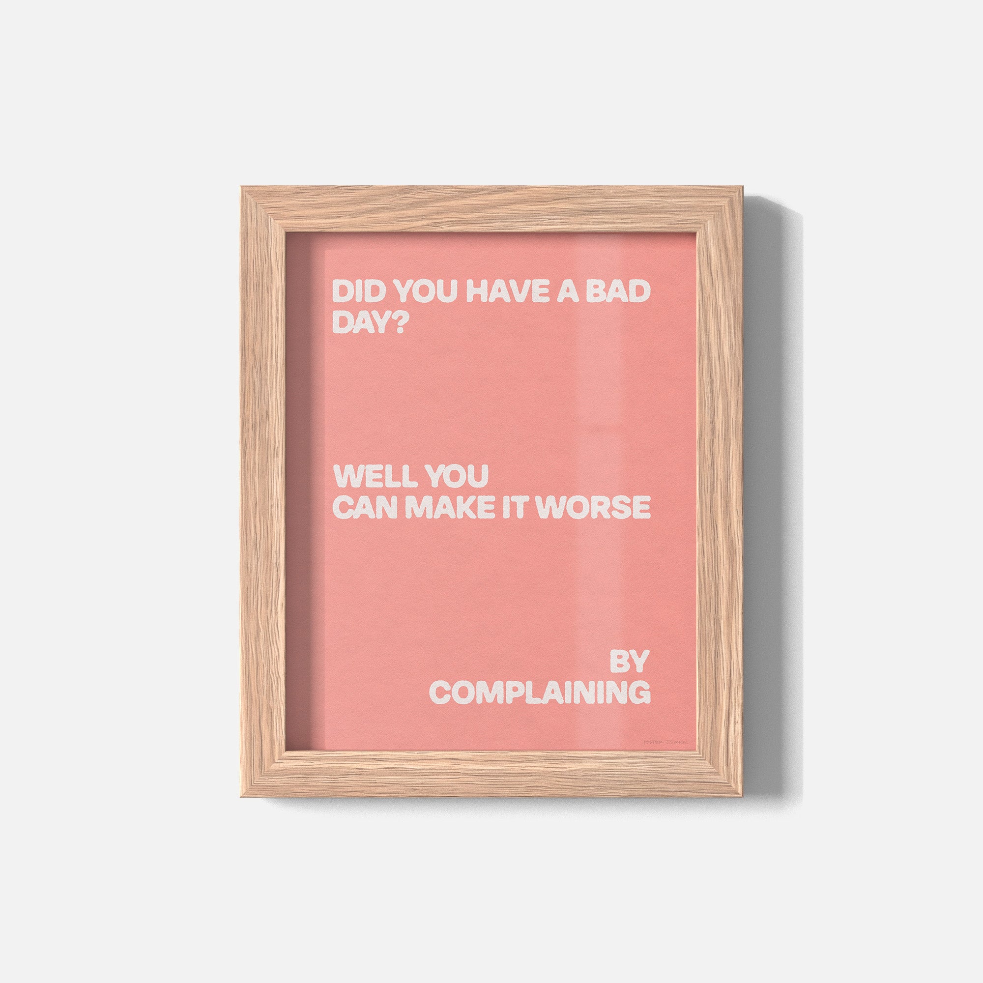 COMPLAINING PRINT
