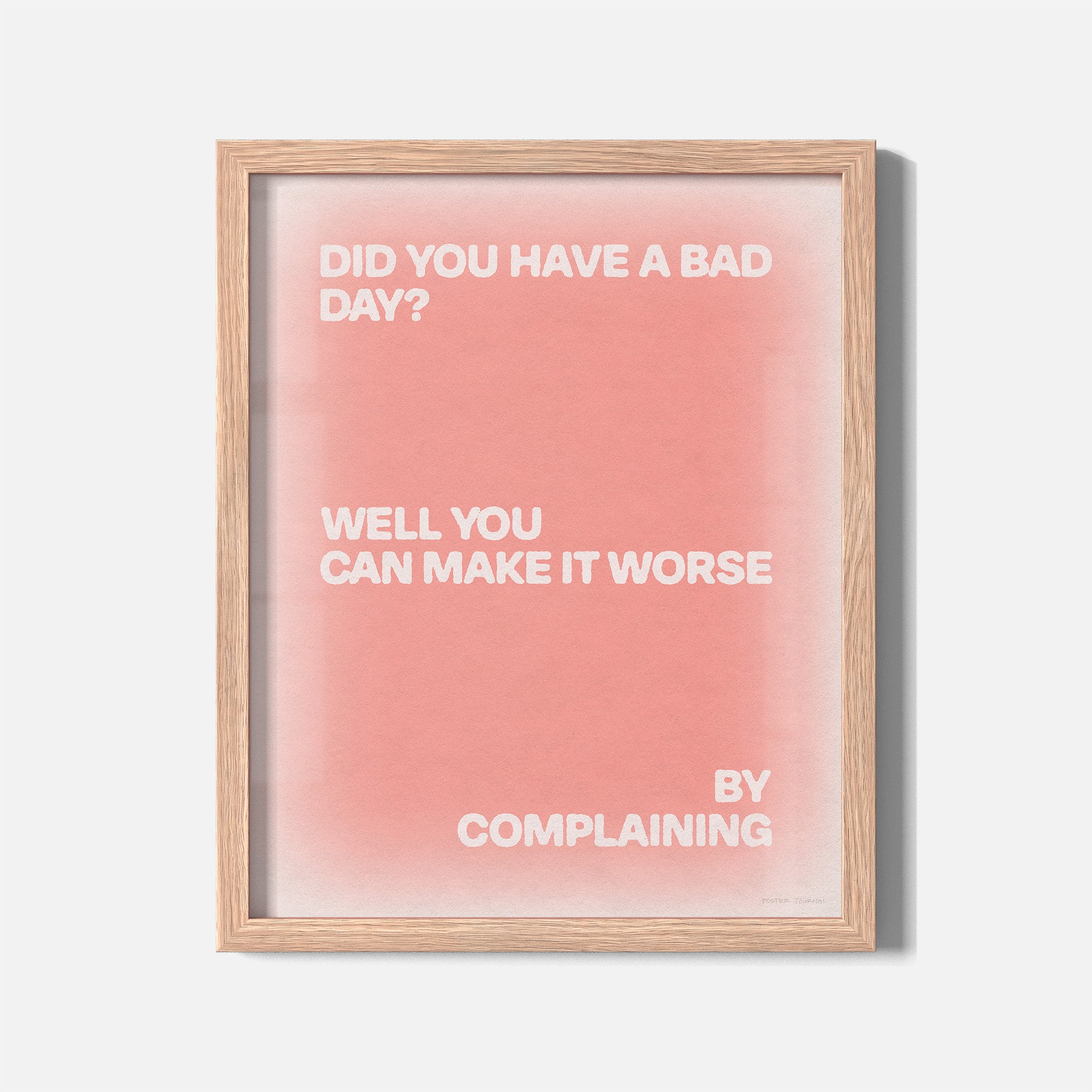 COMPLAINING PRINT