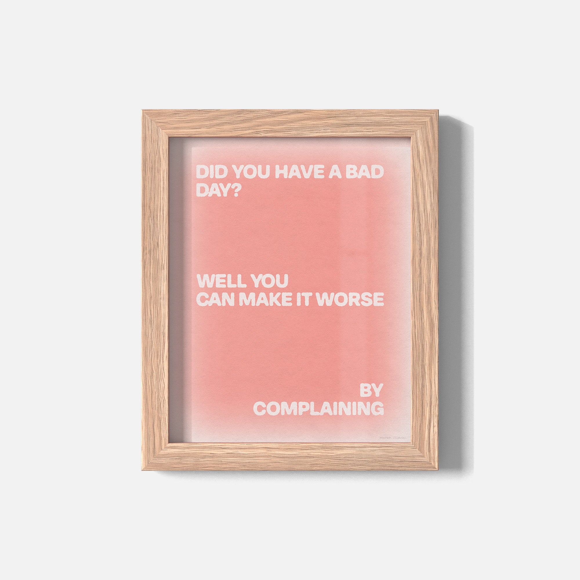 COMPLAINING PRINT