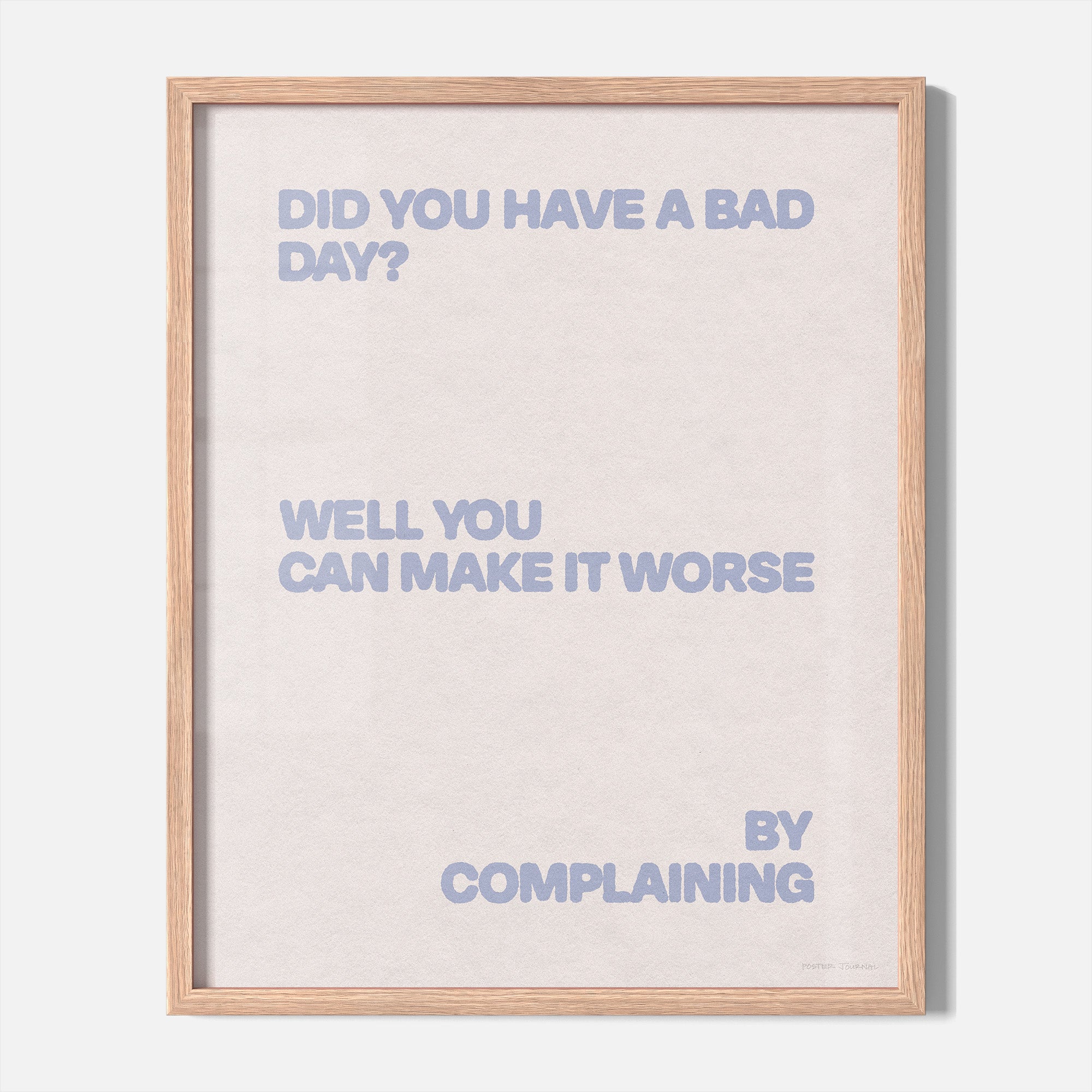 COMPLAINING PRINT
