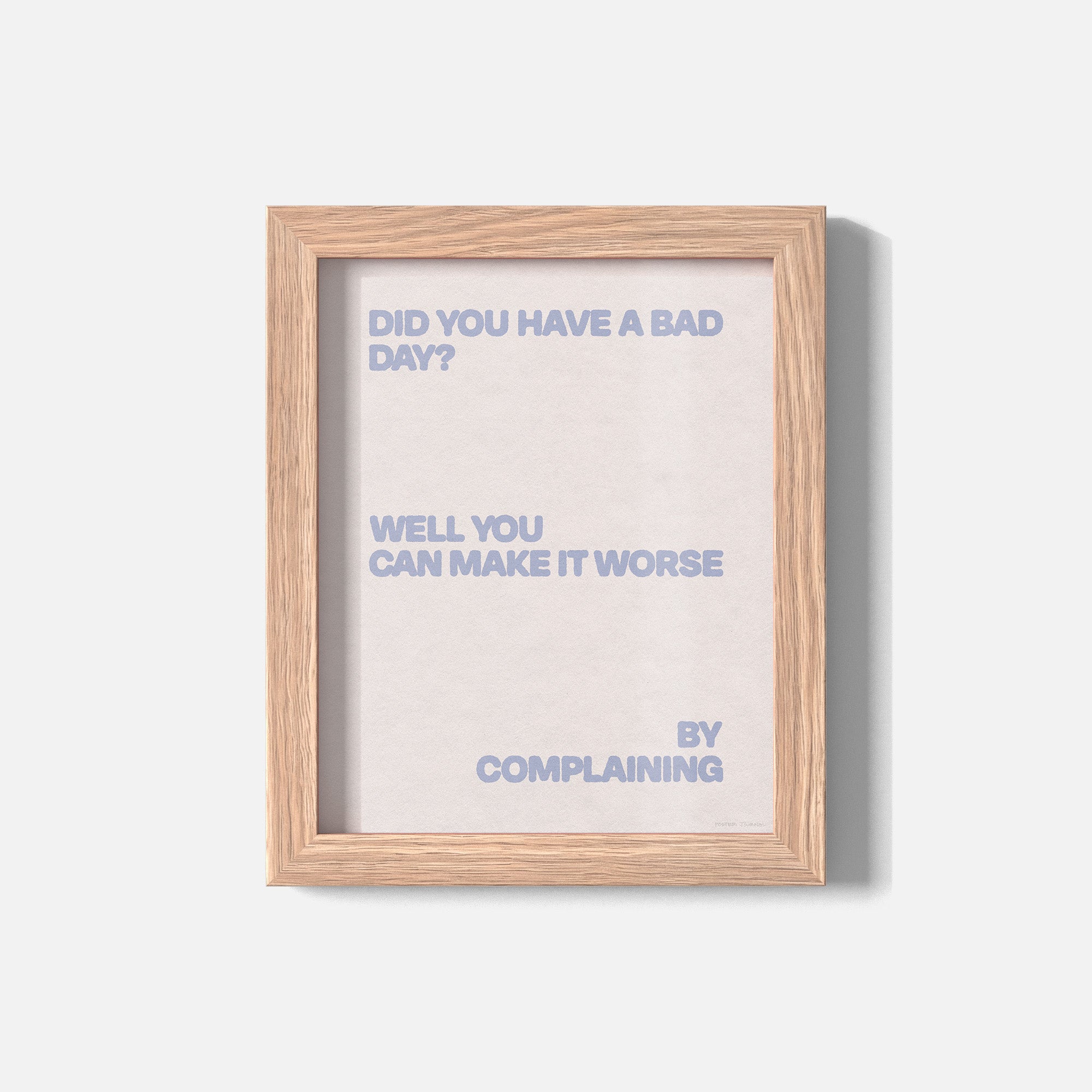 COMPLAINING PRINT