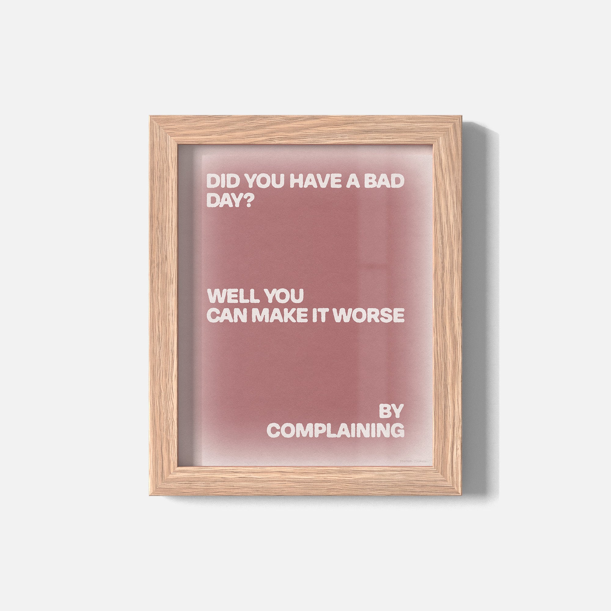 COMPLAINING PRINT