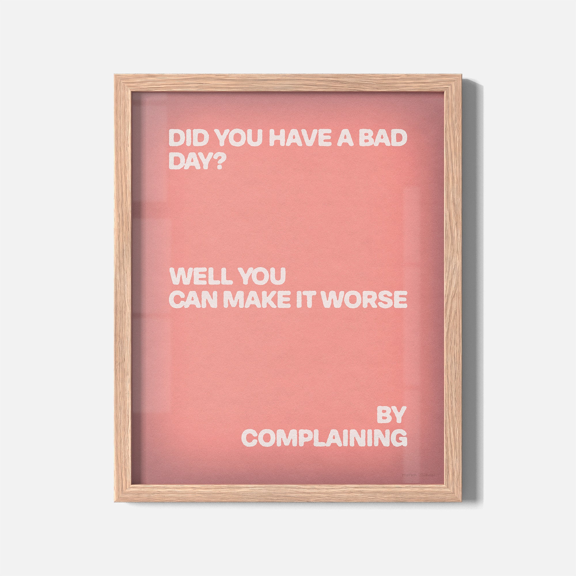COMPLAINING PRINT