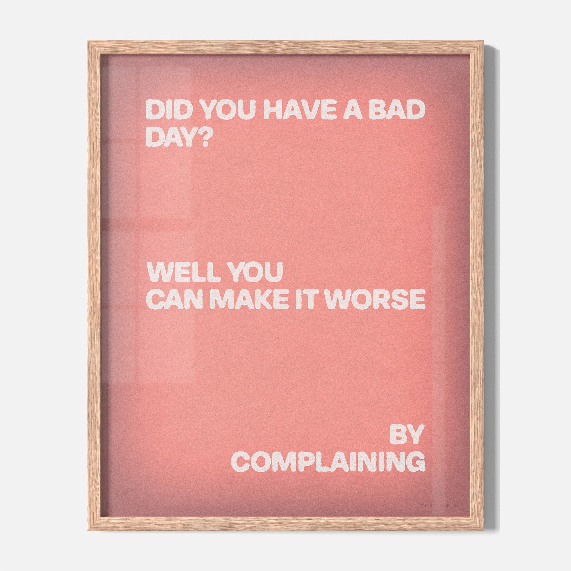 COMPLAINING PRINT