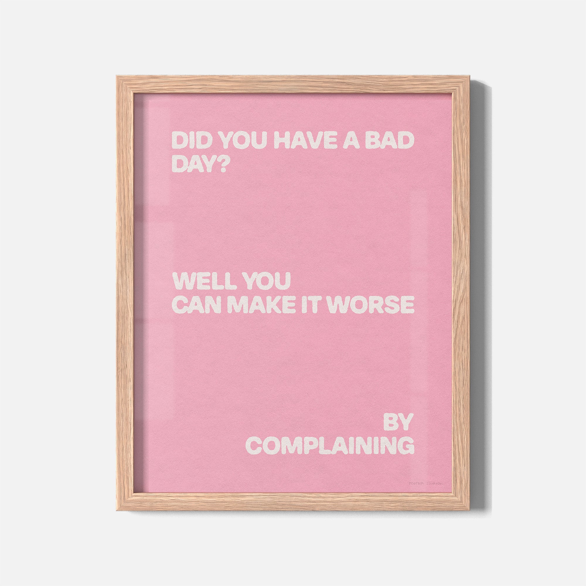 COMPLAINING PRINT