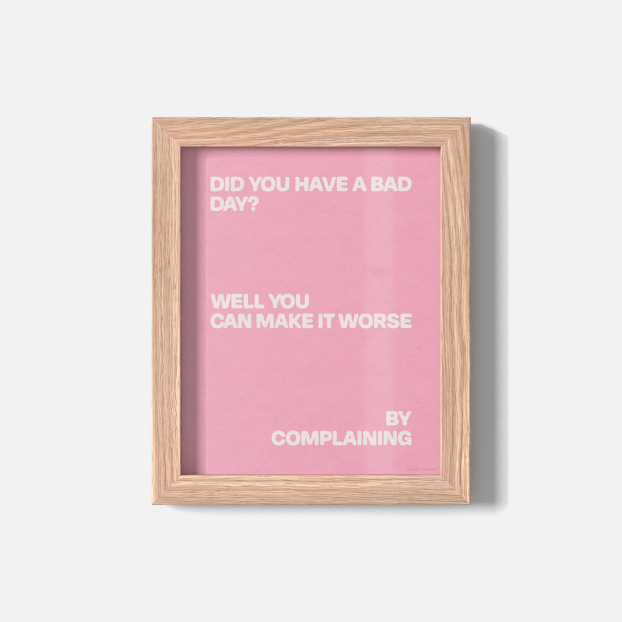 COMPLAINING PRINT