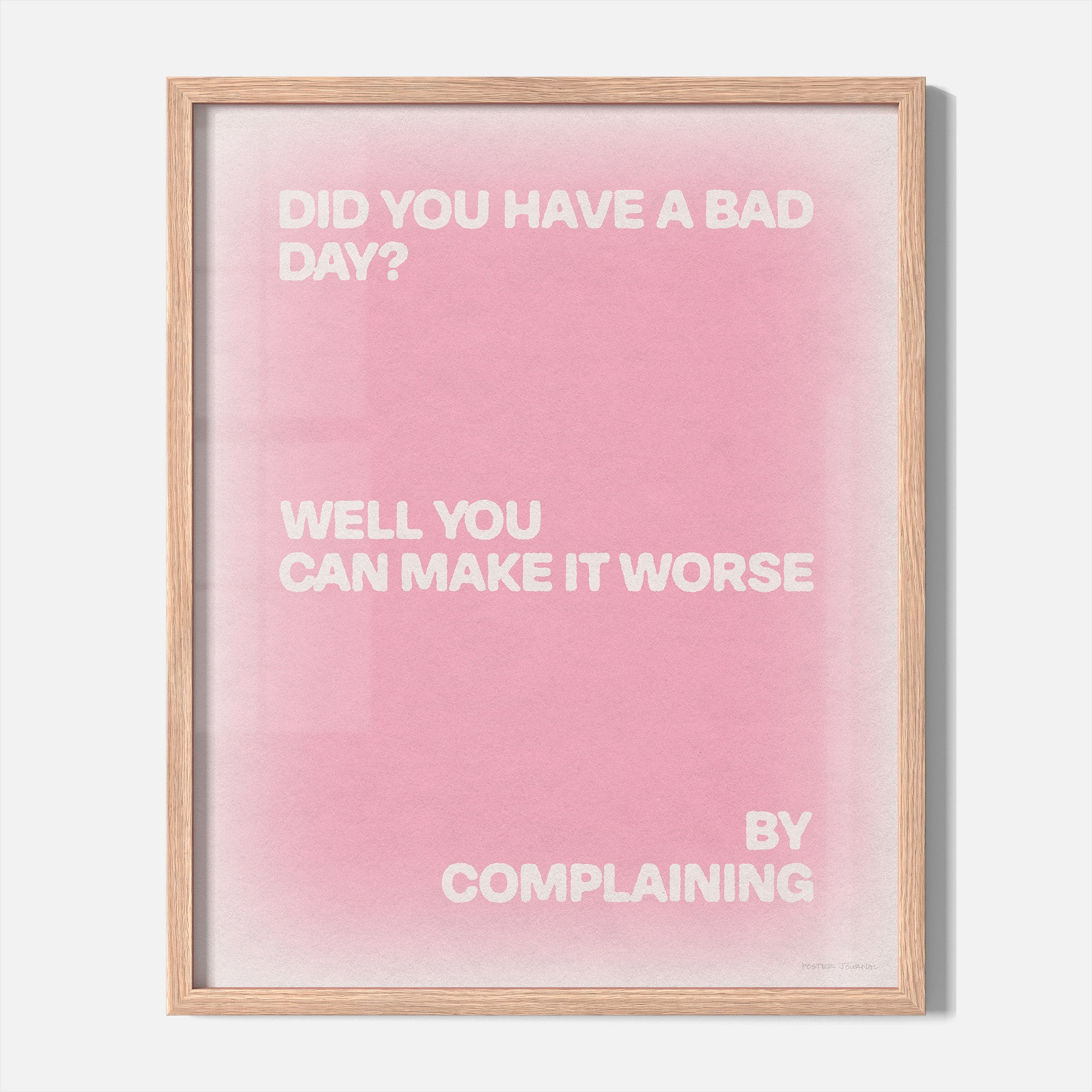 COMPLAINING PRINT