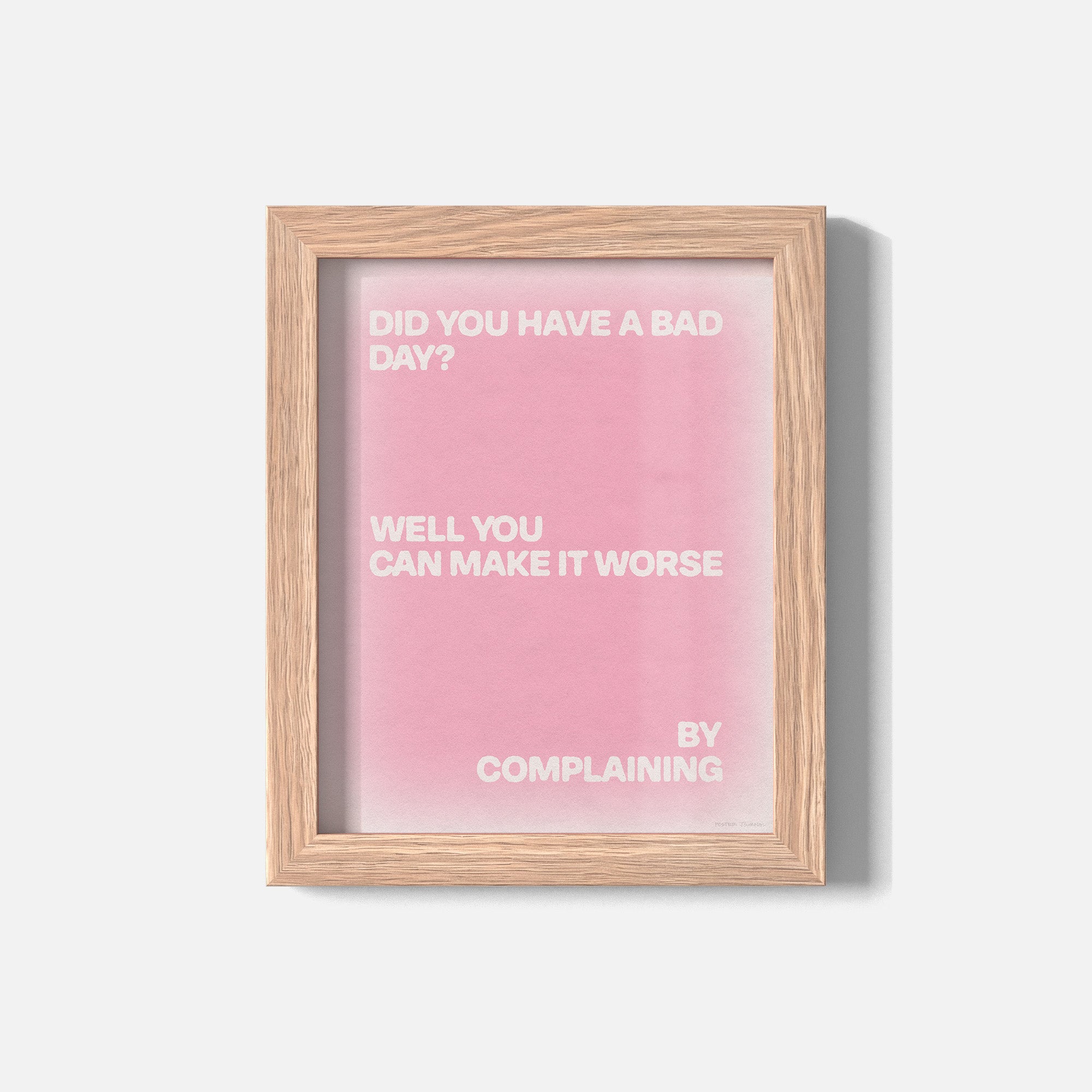 COMPLAINING PRINT