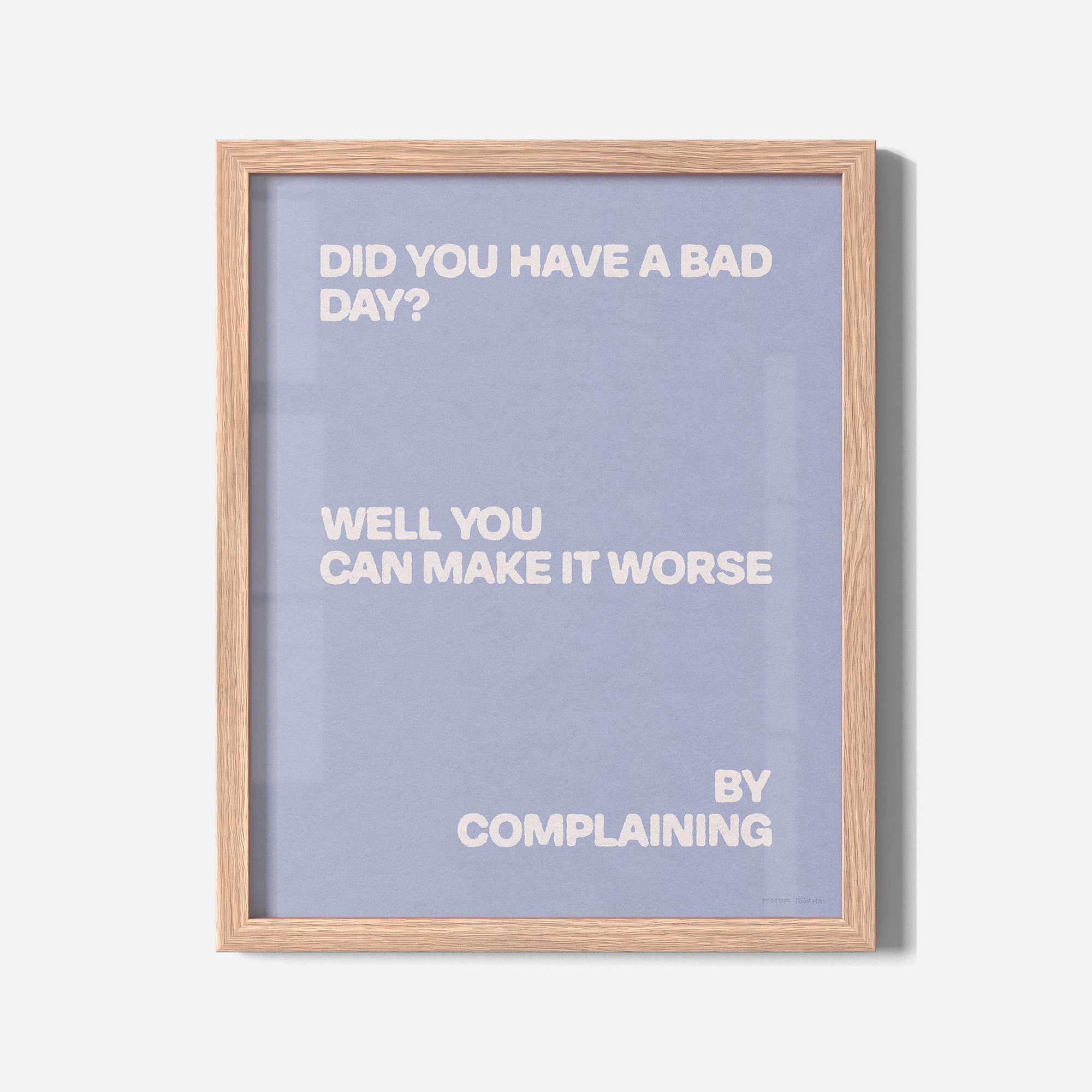 COMPLAINING PRINT