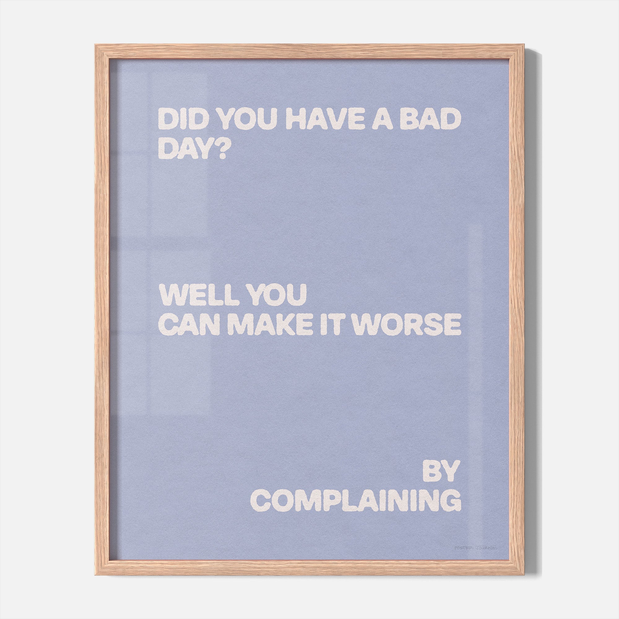 COMPLAINING PRINT