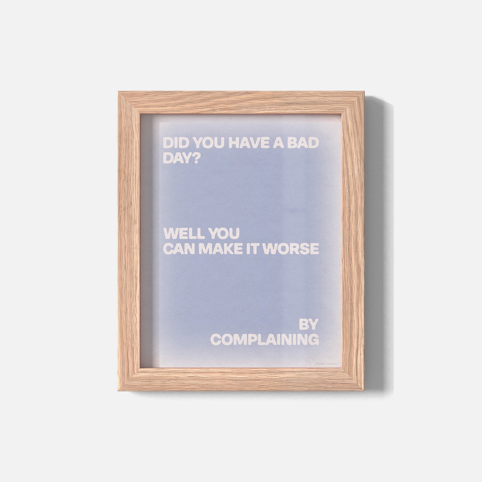 COMPLAINING PRINT