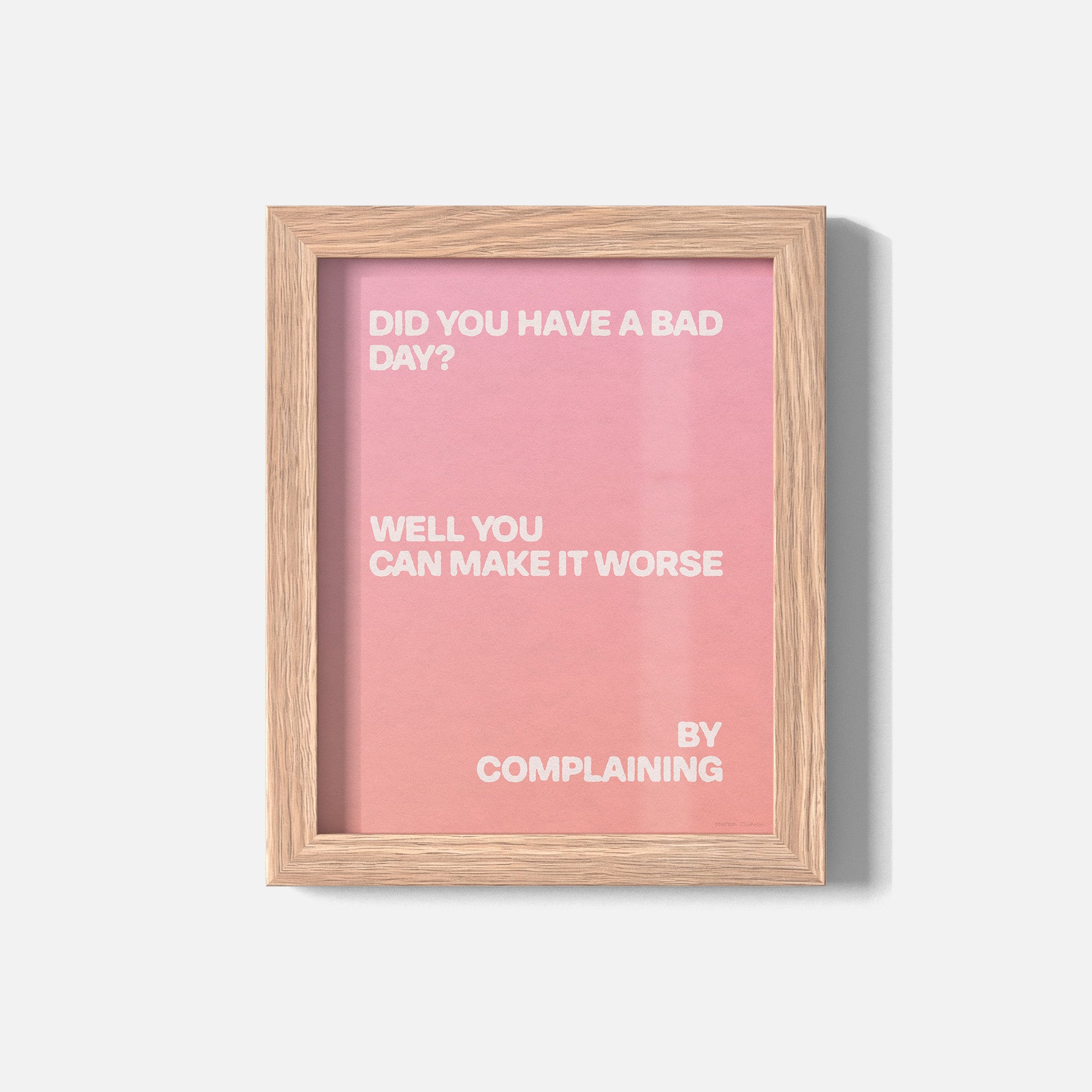 COMPLAINING PRINT